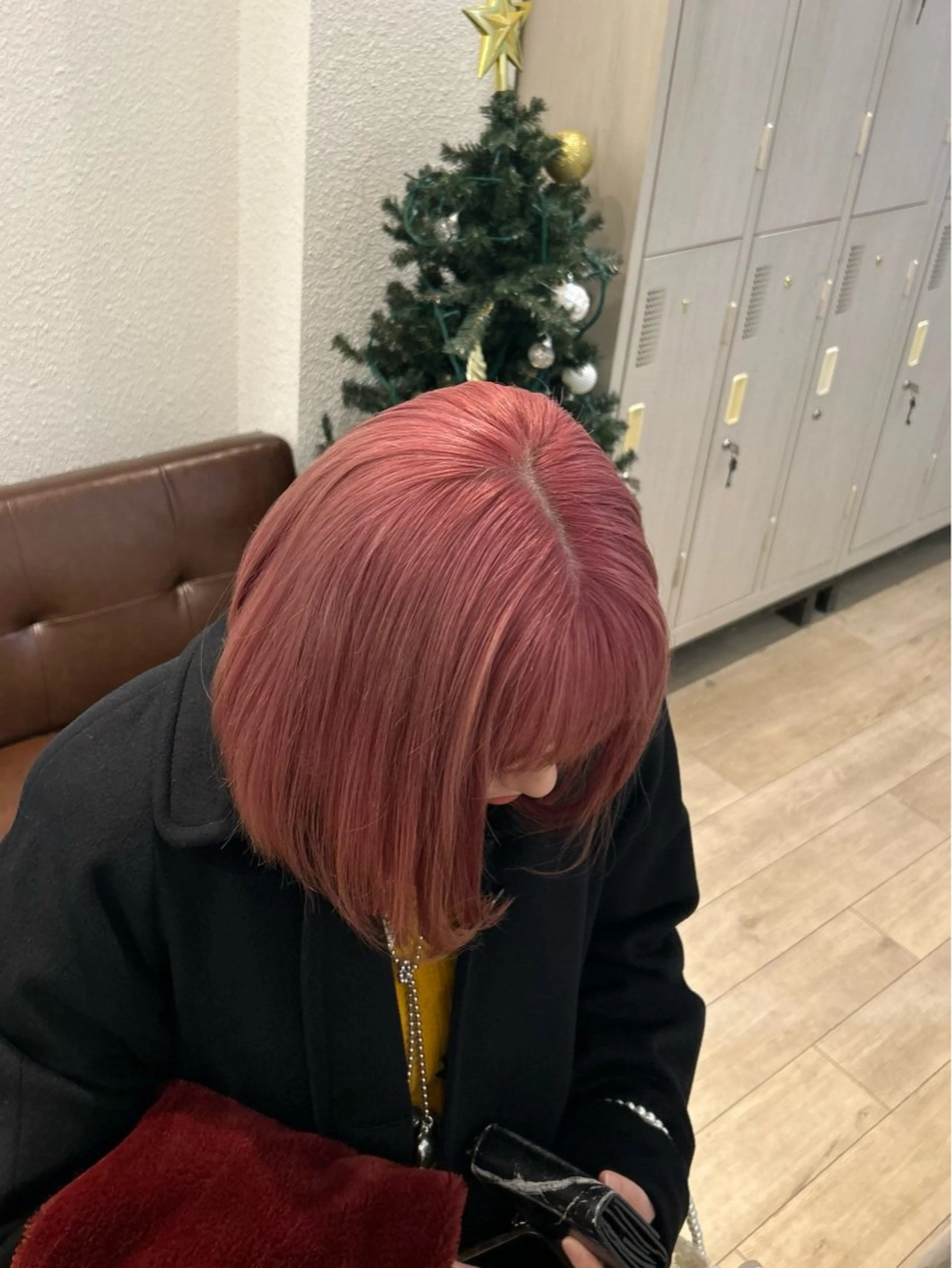 ミディアム カラー ゆうたろう bucksのヘアスタイル