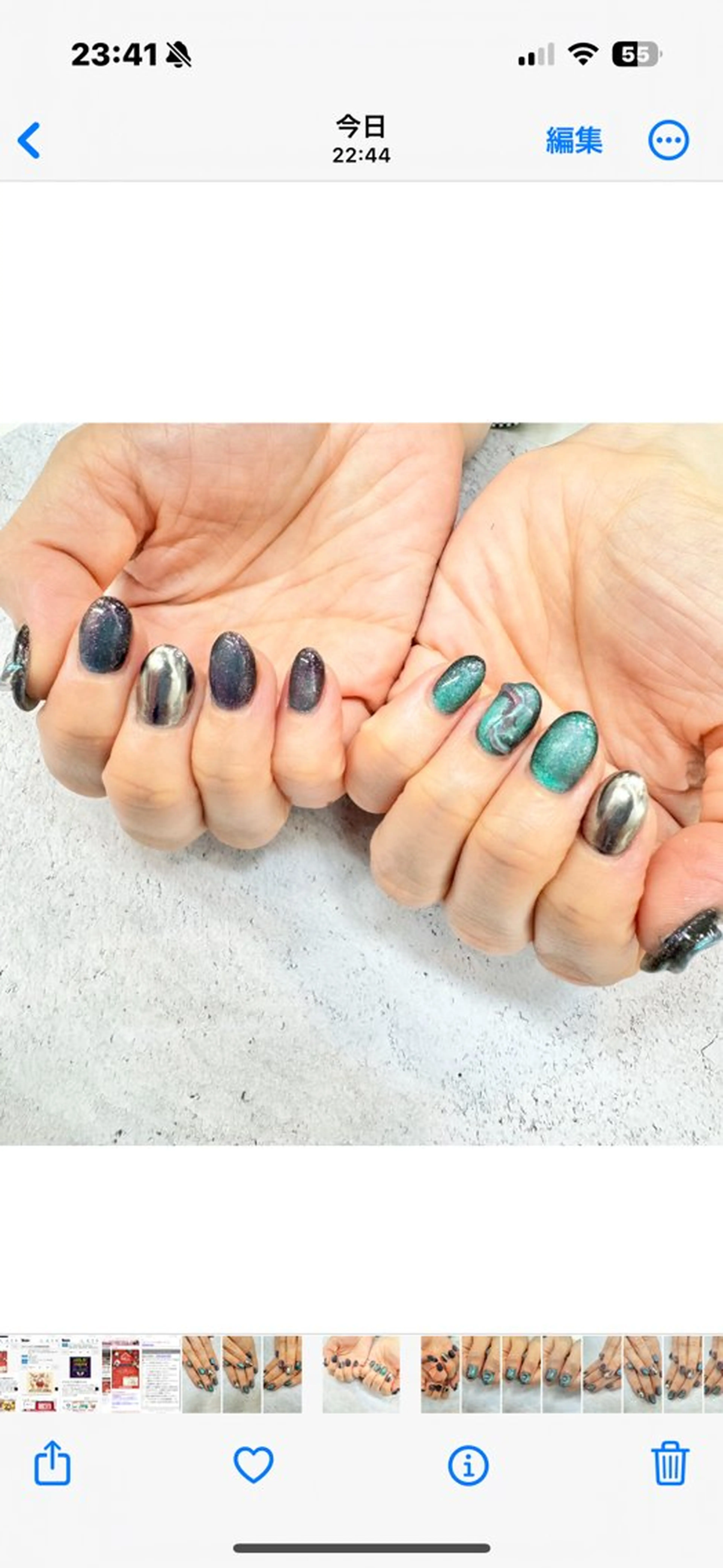 ネイル 重永 夏南のネイルデザイン