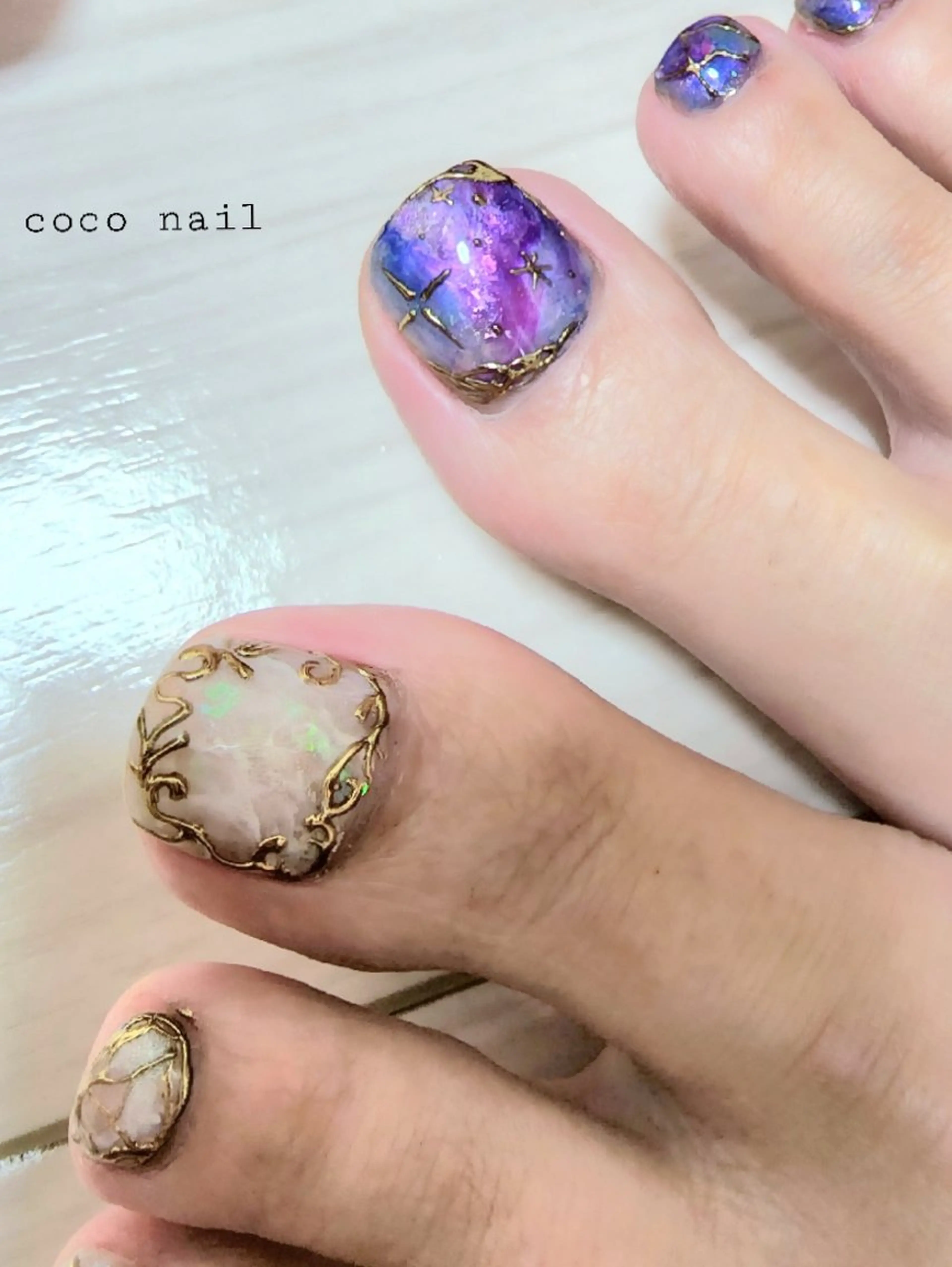 ネイル フットネイル coconail &eyelashのネイルデザイン