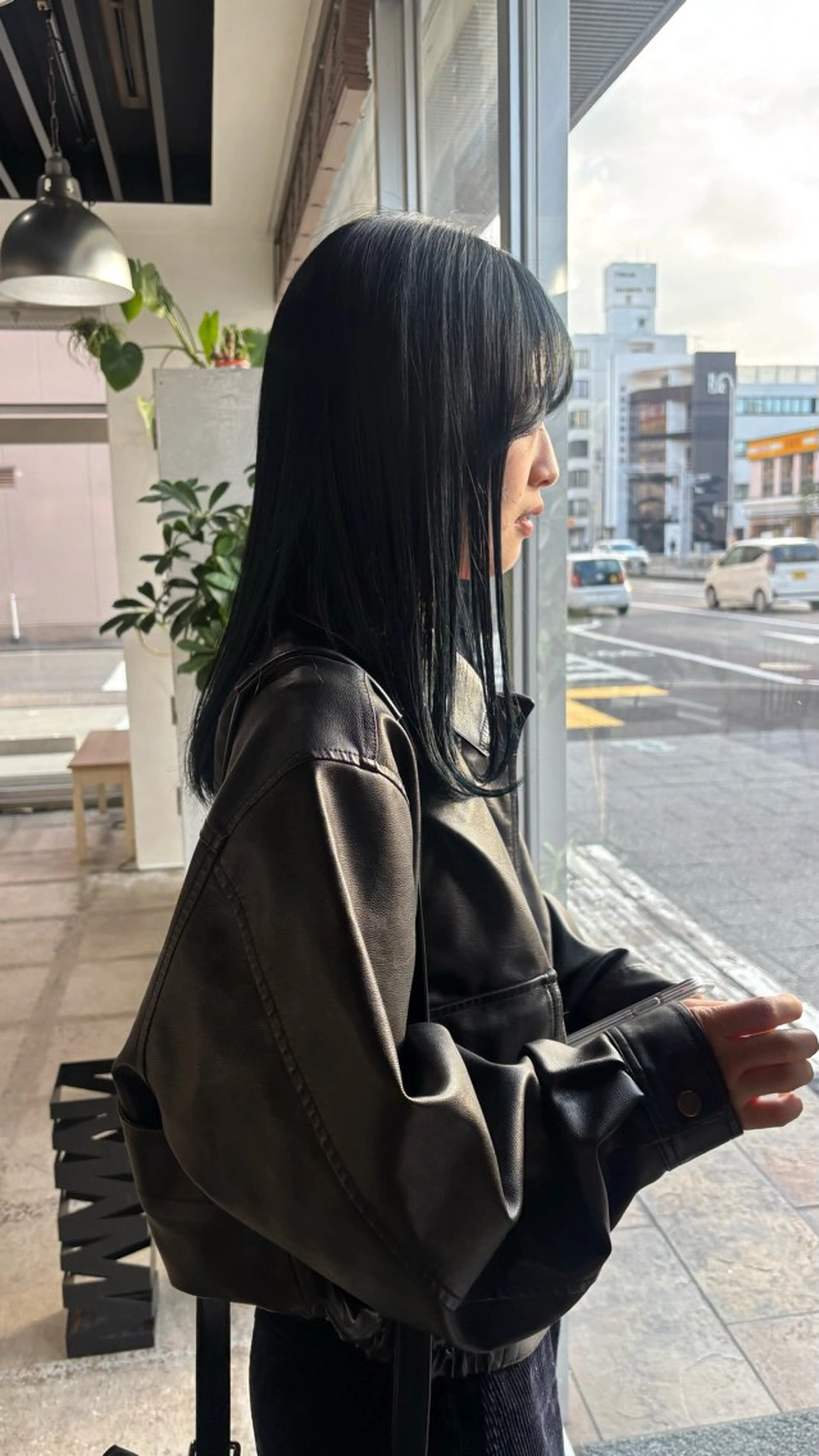 カラー ヘアカラー ひいろ パーマ/カットモデルのヘアスタイル