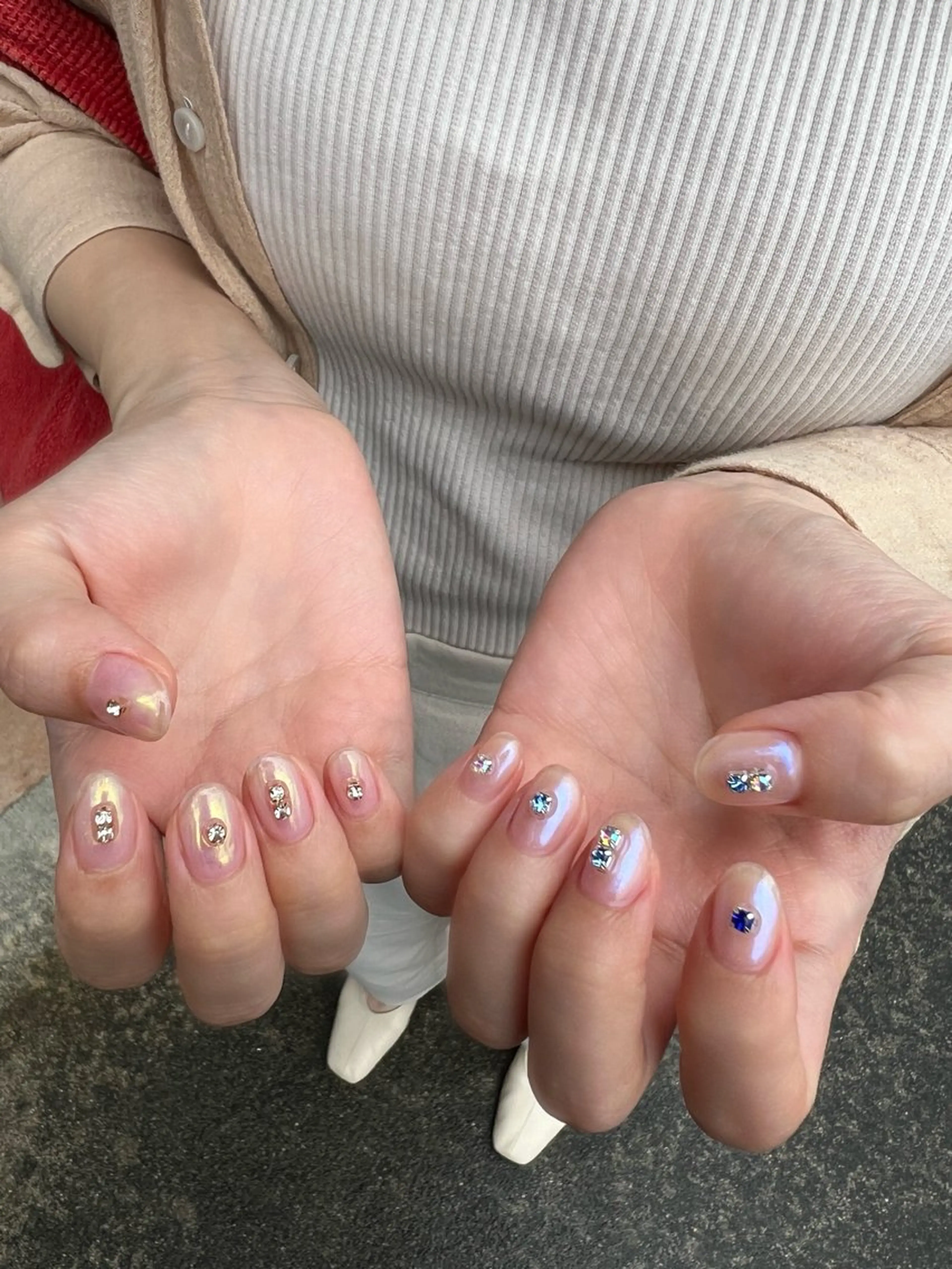 ネイル ハンドネイル ハンドケア Ri.nail オクマトモカのネイルデザイン