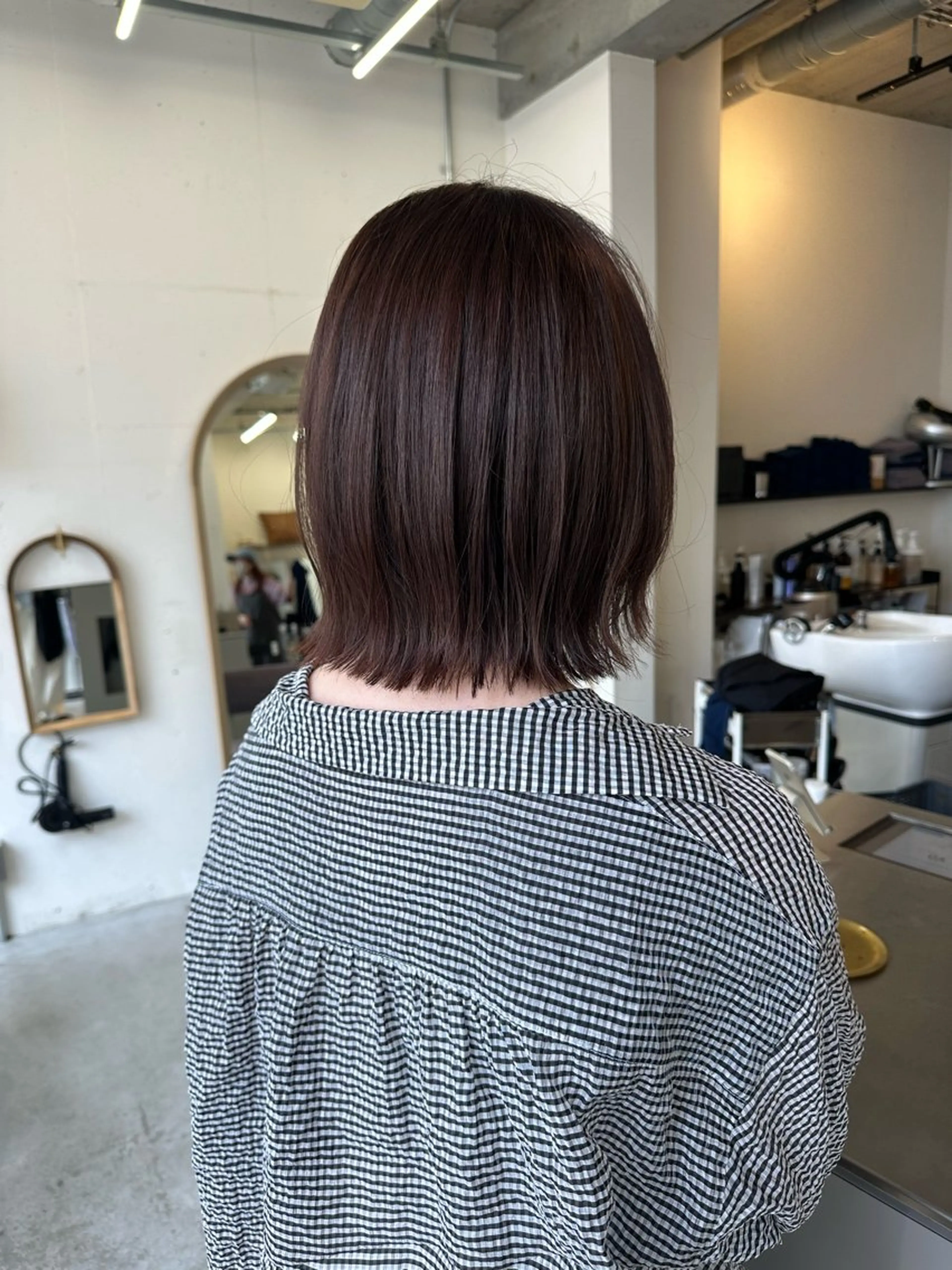 ショート カラー ラベンダーカラー 東京 千駄ヶ谷🫧 hiyori🫧のヘアスタイル