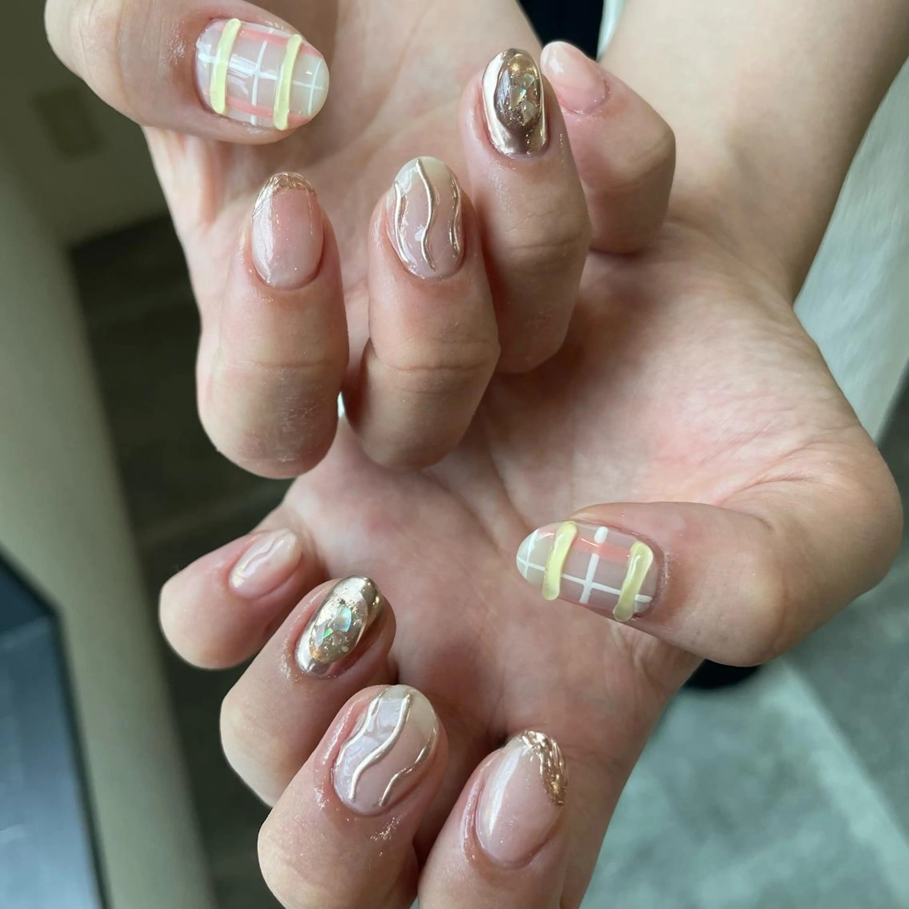 ネイル シンプルネイル SOL所属・SOL　nail イマナカのネイルデザイン