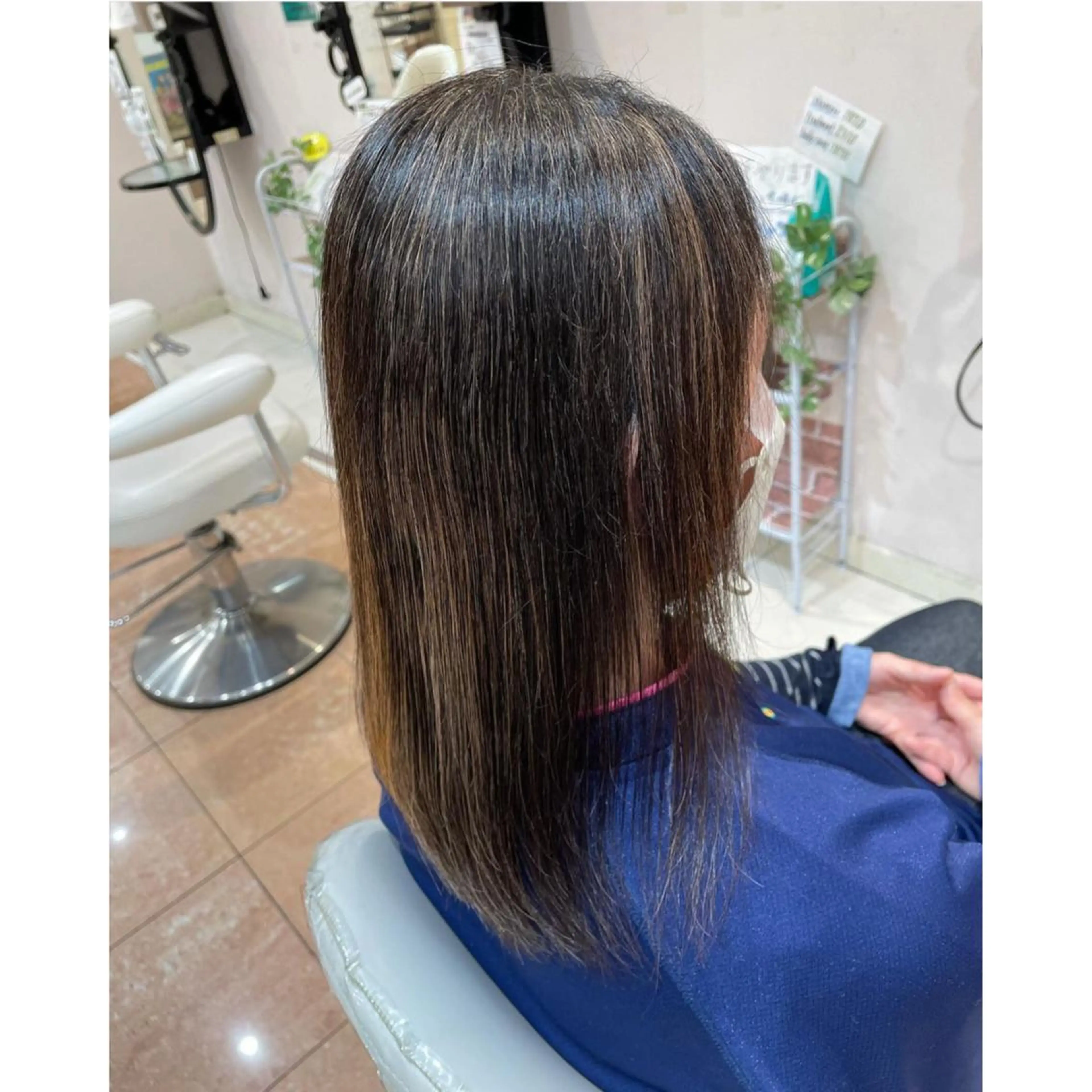 ミディアム パーマ 韓国ヘア 🎀中川綾乃🎀のヘアスタイル