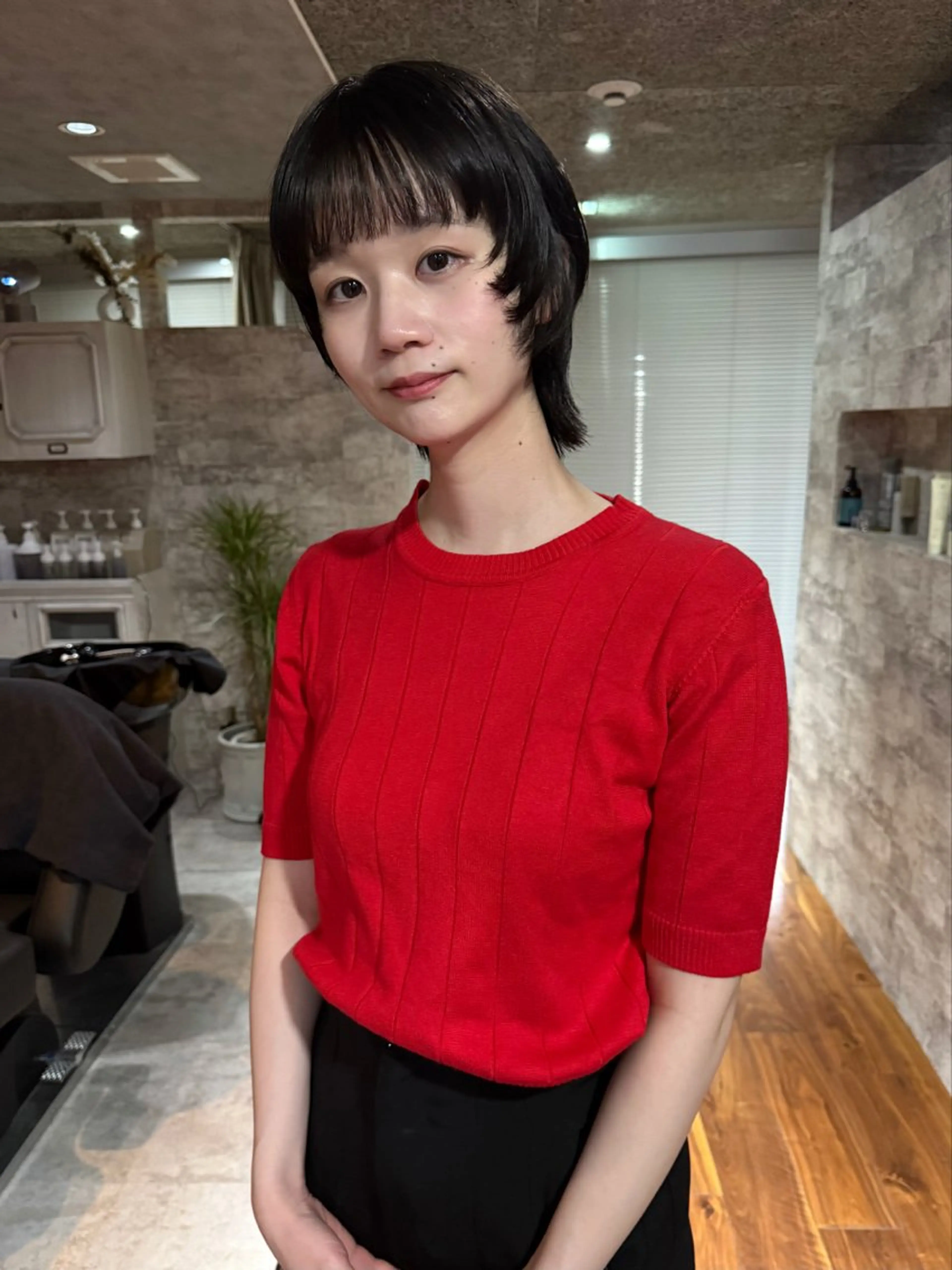 ショート カラー カット ヘアカラー トリートメント mai / linoah˚✧のヘアスタイル