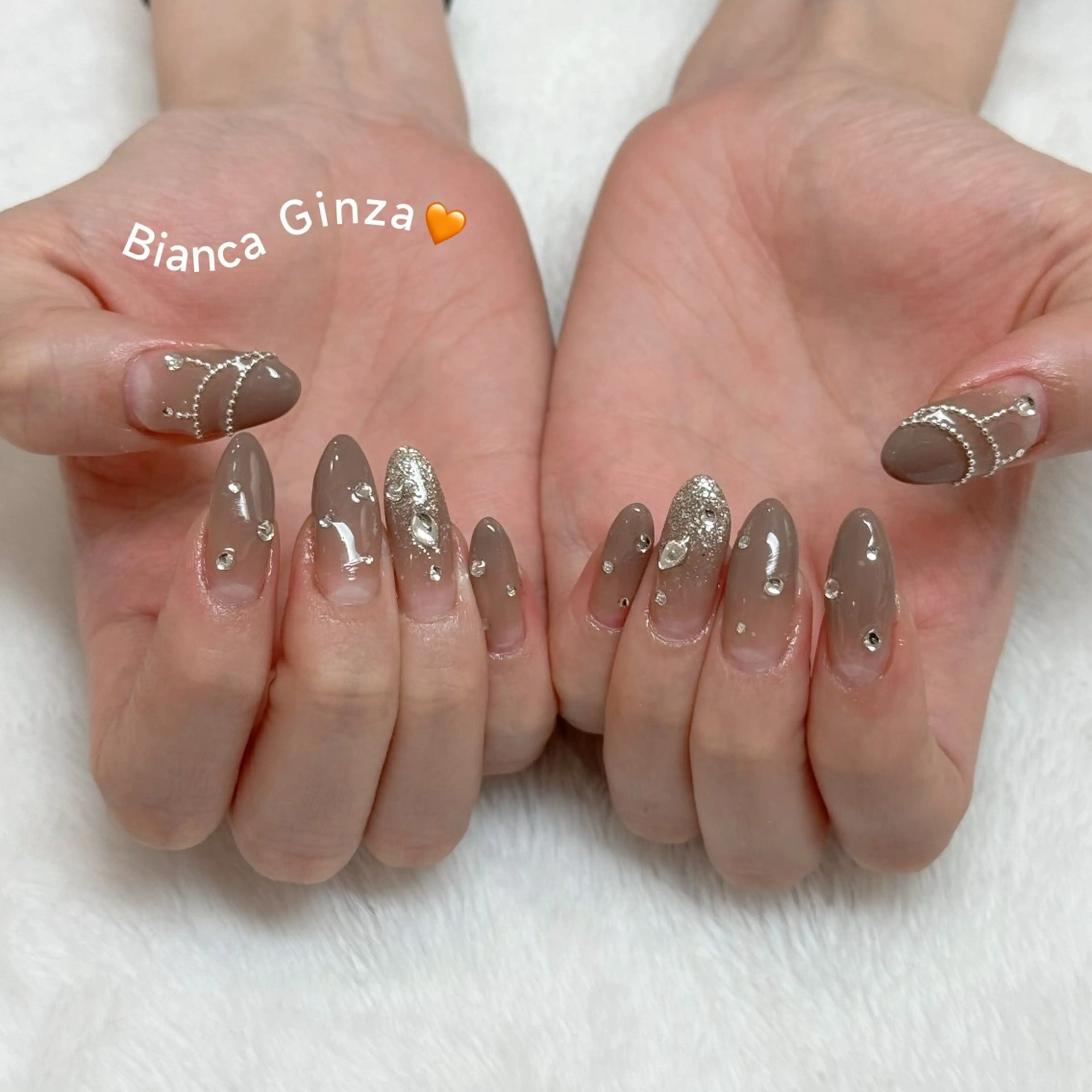 ネイル Bianca葛西 Hinano🩶のネイルデザイン