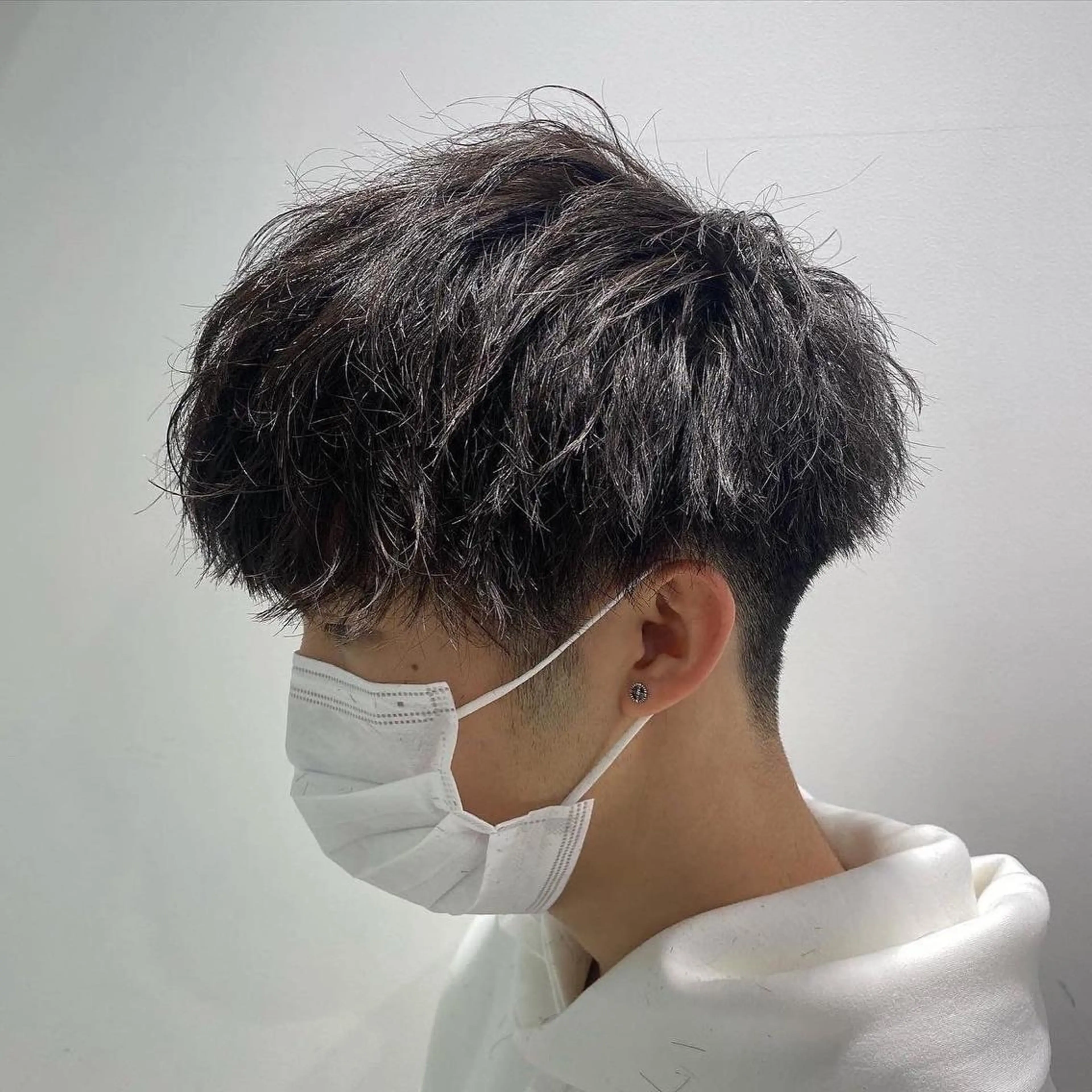 ミディアム メンズ 横浜駅メンズパーマ師 🌀岩﨑弘成🌀のヘアスタイル