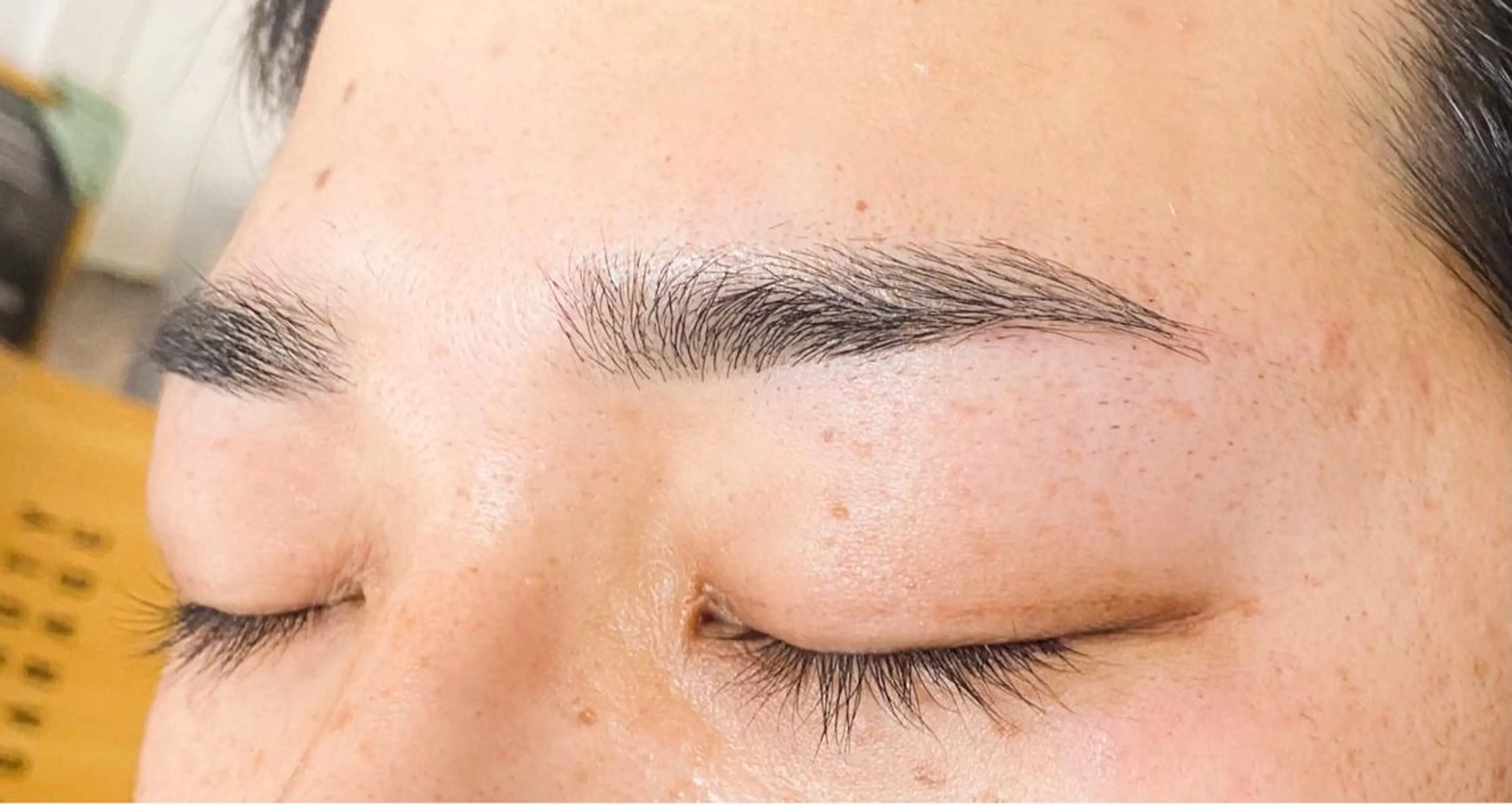 メンズ マツエク・マツパ アイブロウ マツパ Attrait Eye☻*Sayaのマツエク・マツパデザイン