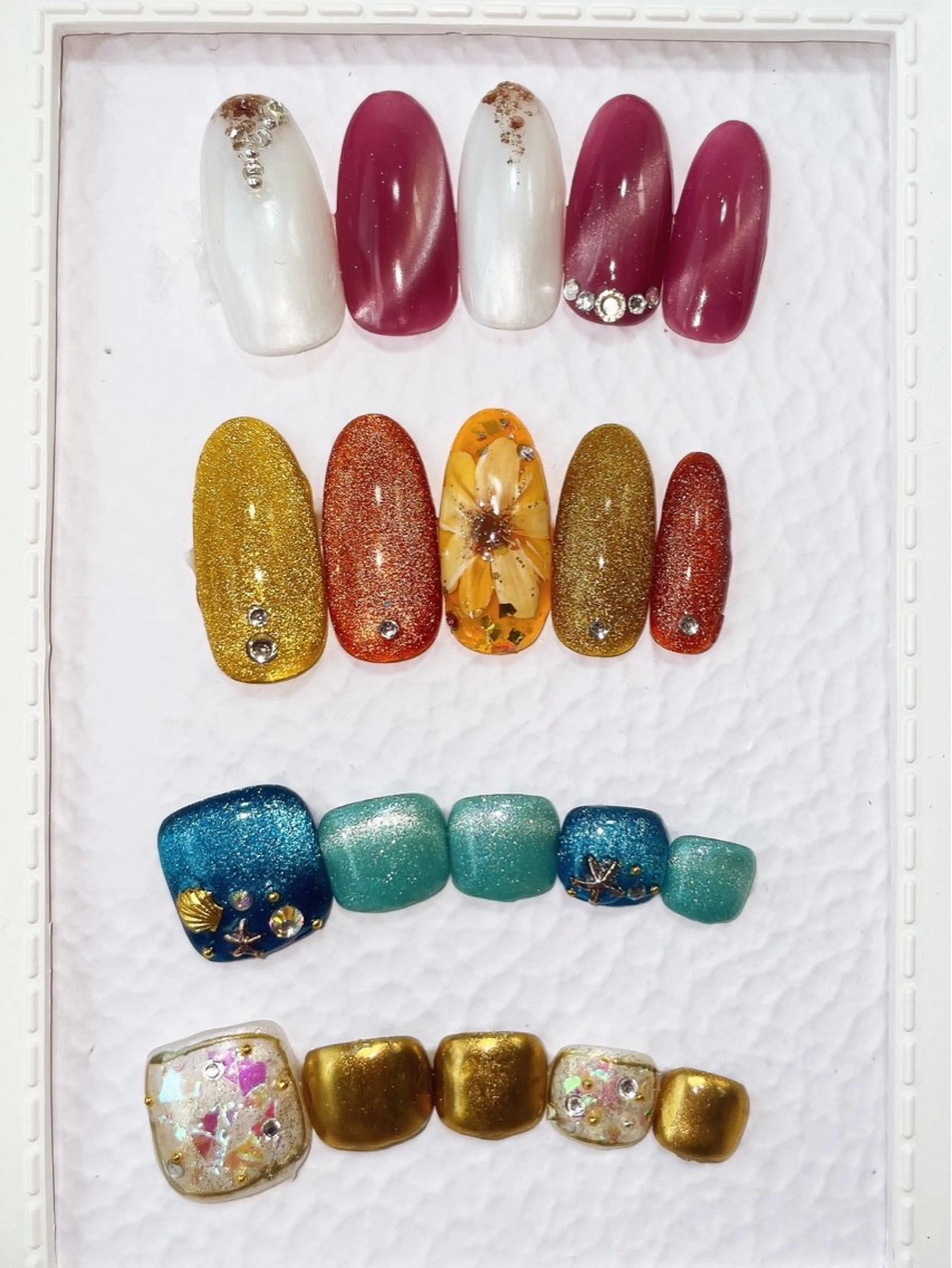 定額メニューハンドモデル価格の写真