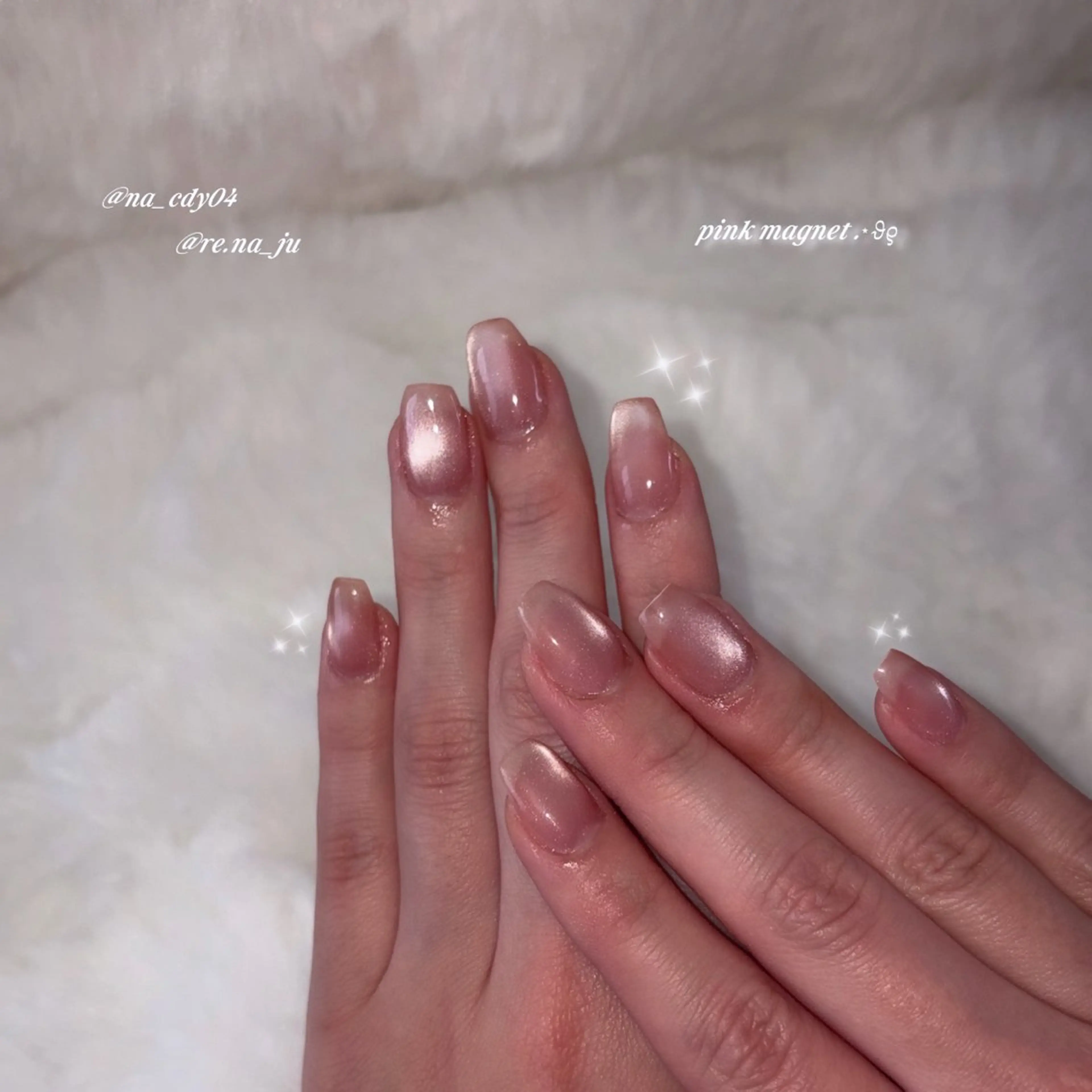 ✨マグネットワンカラーネイル✨の写真