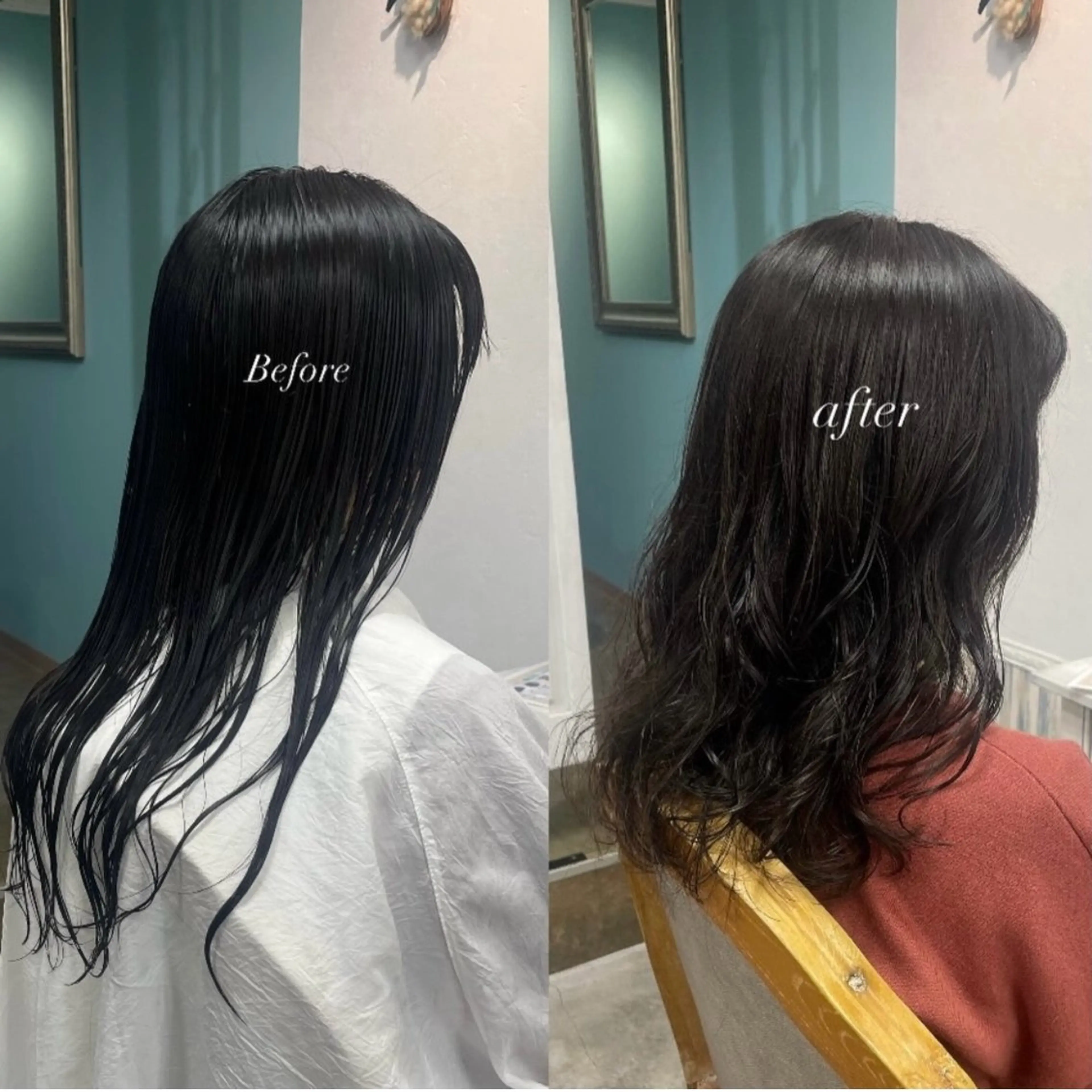 ミディアム カット パーマ 【tico】 Chihoのマツエク・マツパデザイン