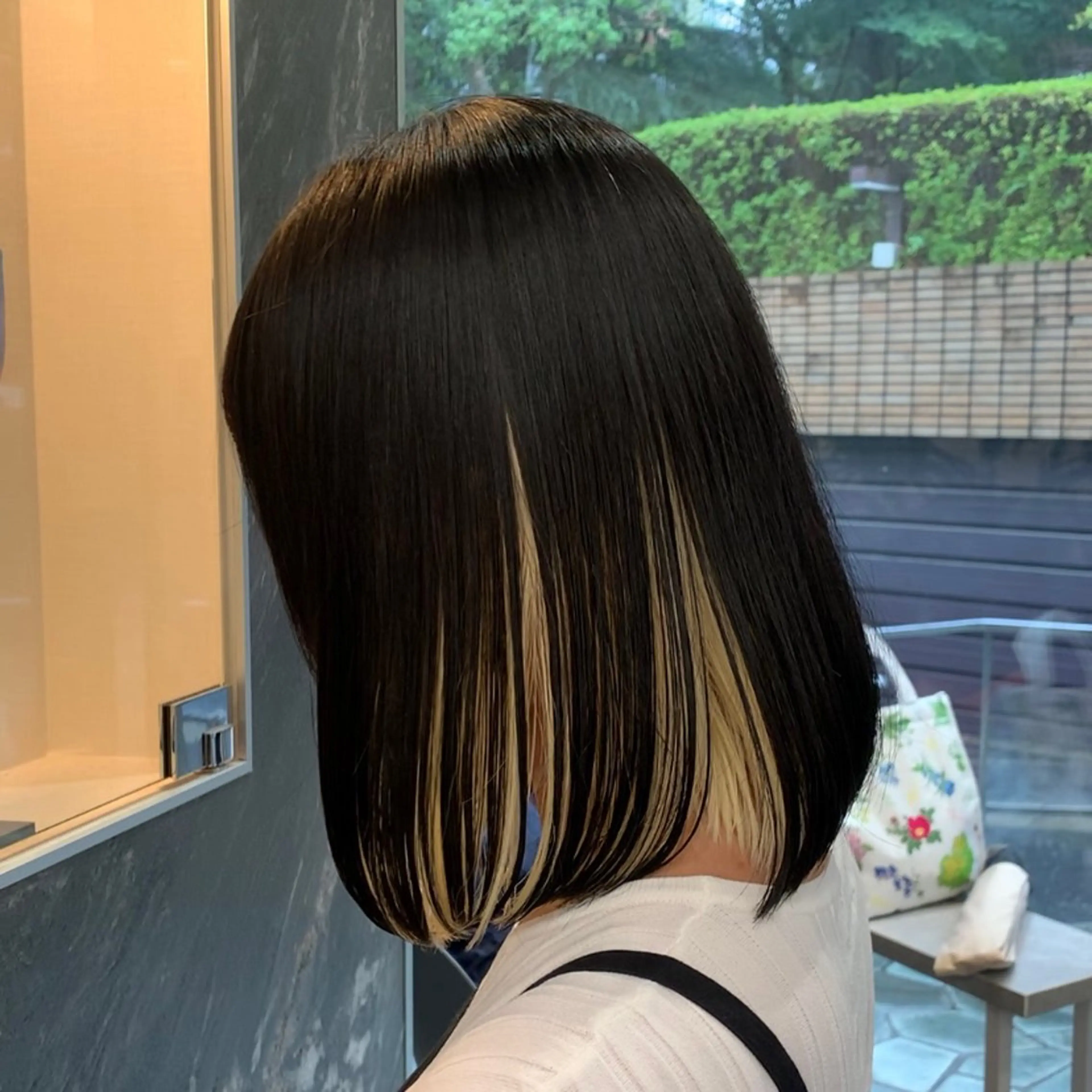 ミディアム カラー れい🫧 ハイトーン特化のヘアスタイル