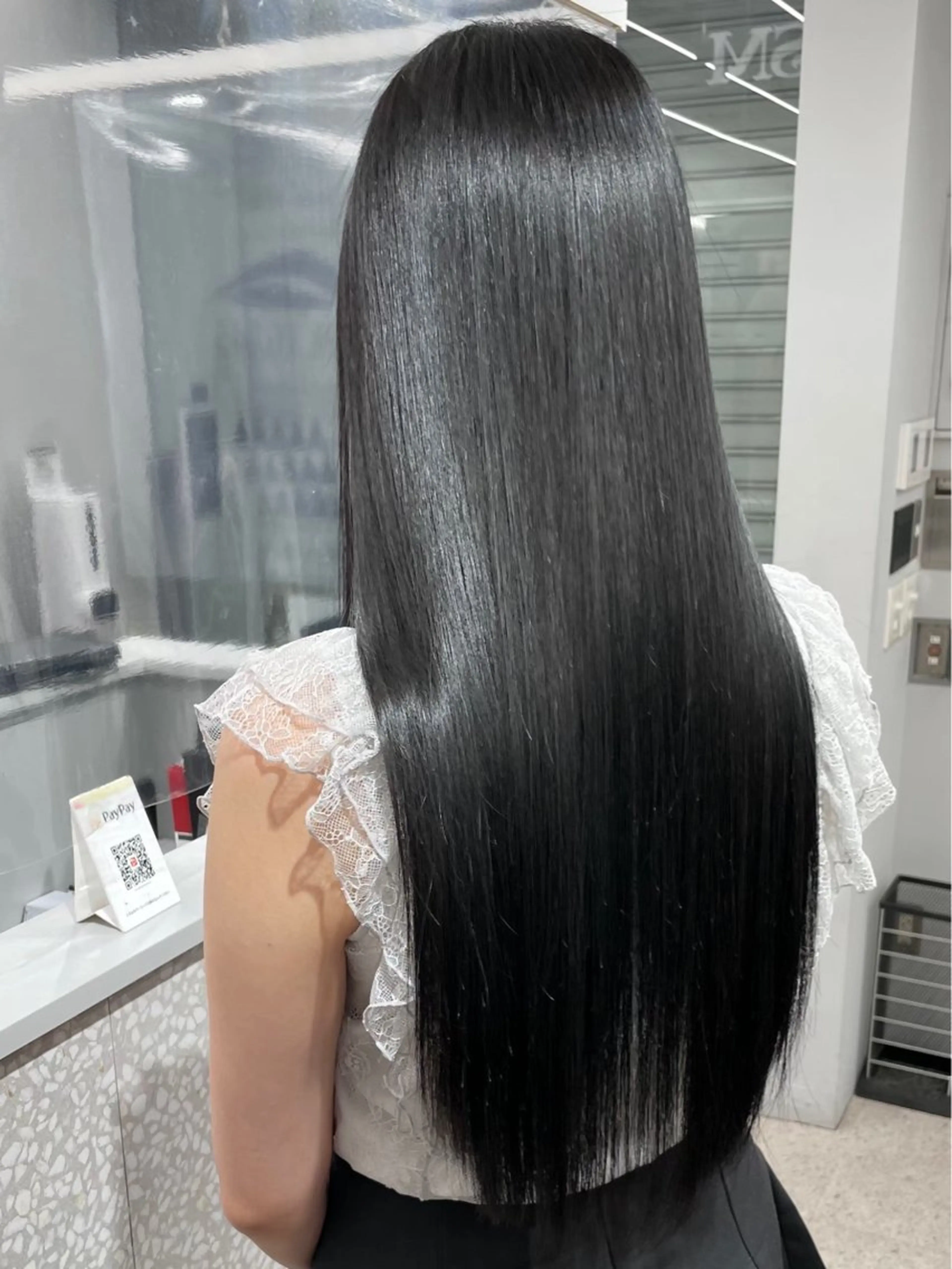 ロング カラー 透明感カラー カット ヘアカラー トリートメント りきと🦋河原町 縮毛矯正/艶カラーのヘアスタイル