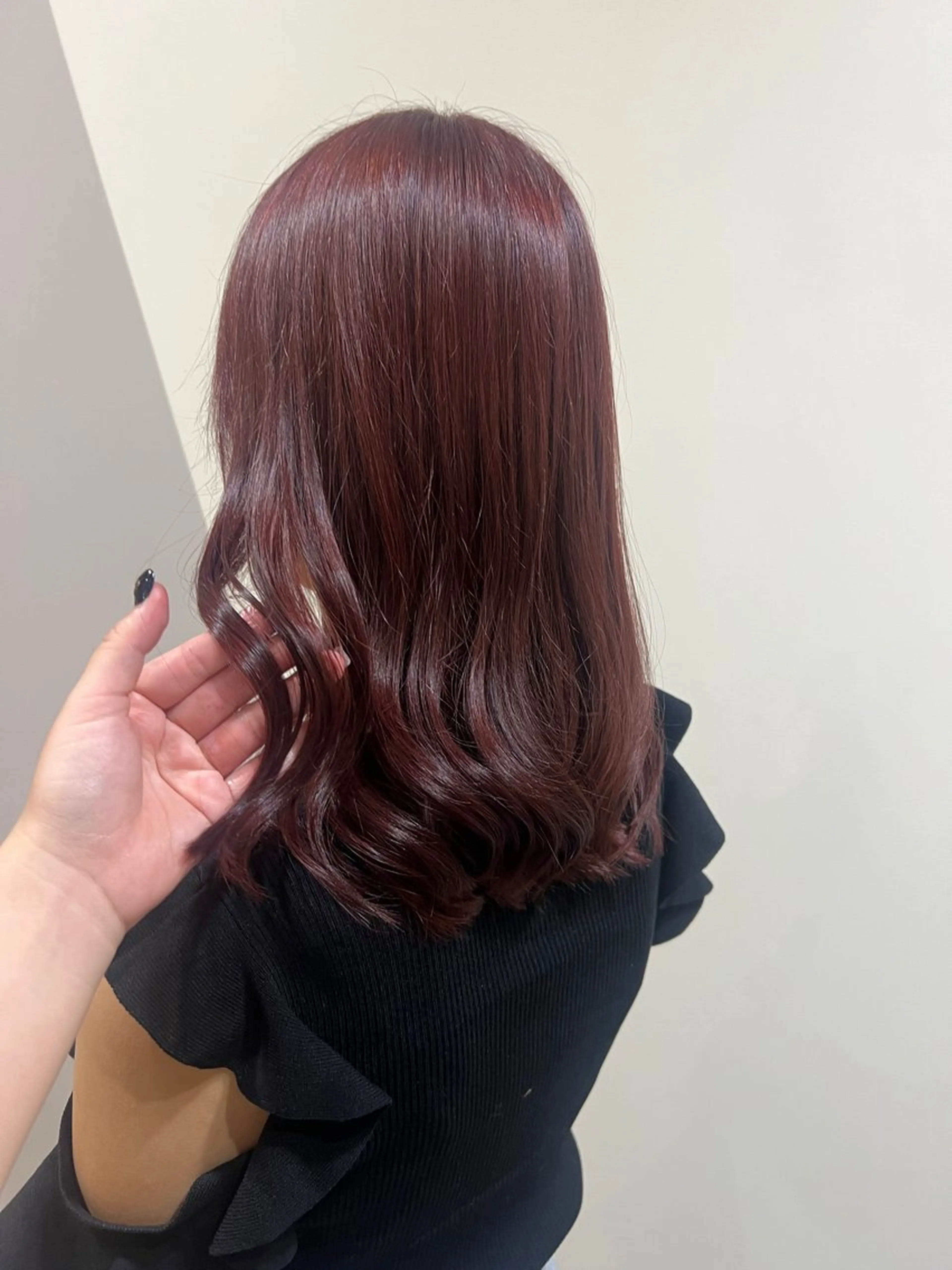 セミロング 疋田 玲央のヘアスタイル