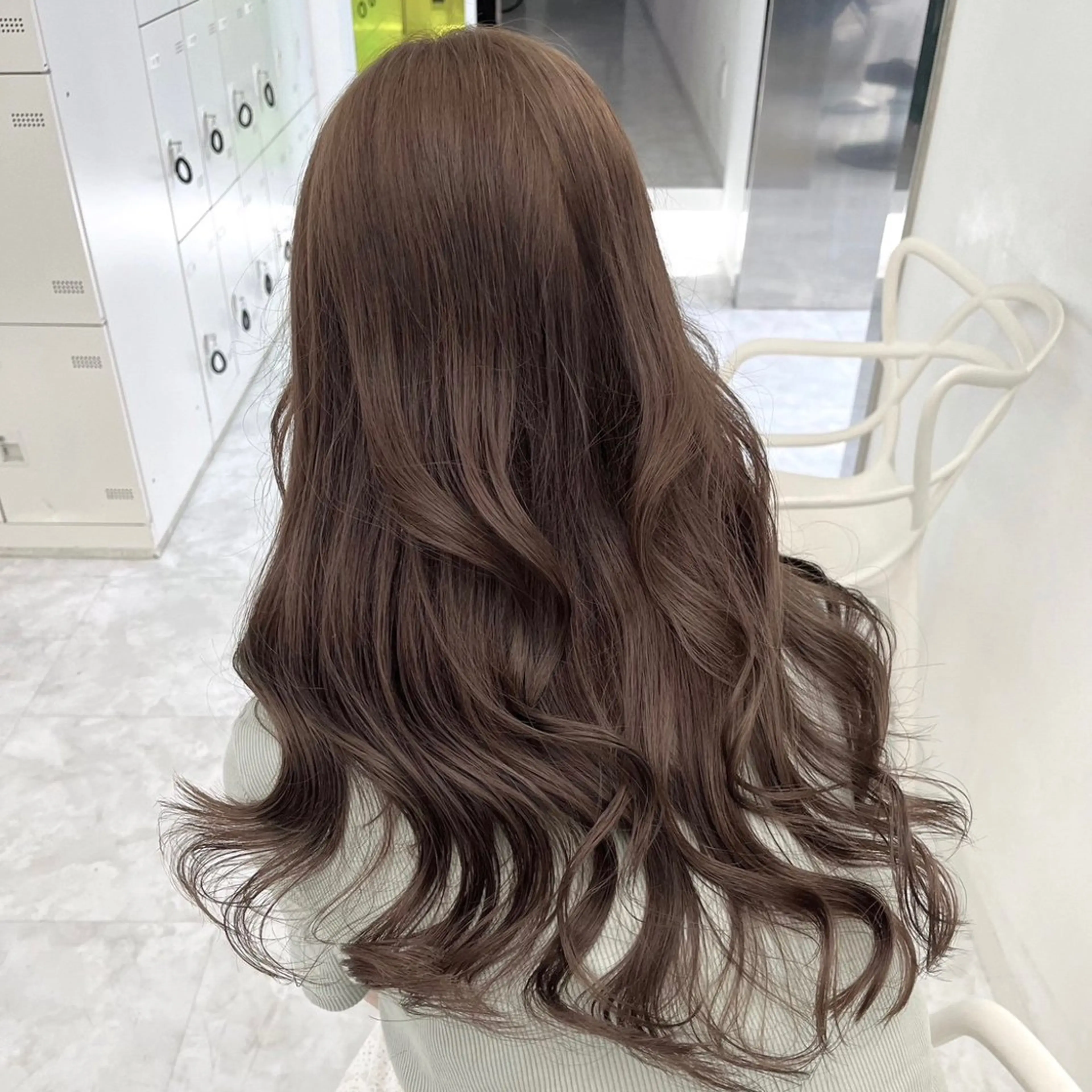 ロング カット ヘアカラー ♡くすみトレンド ♡Rikutoのヘアスタイル