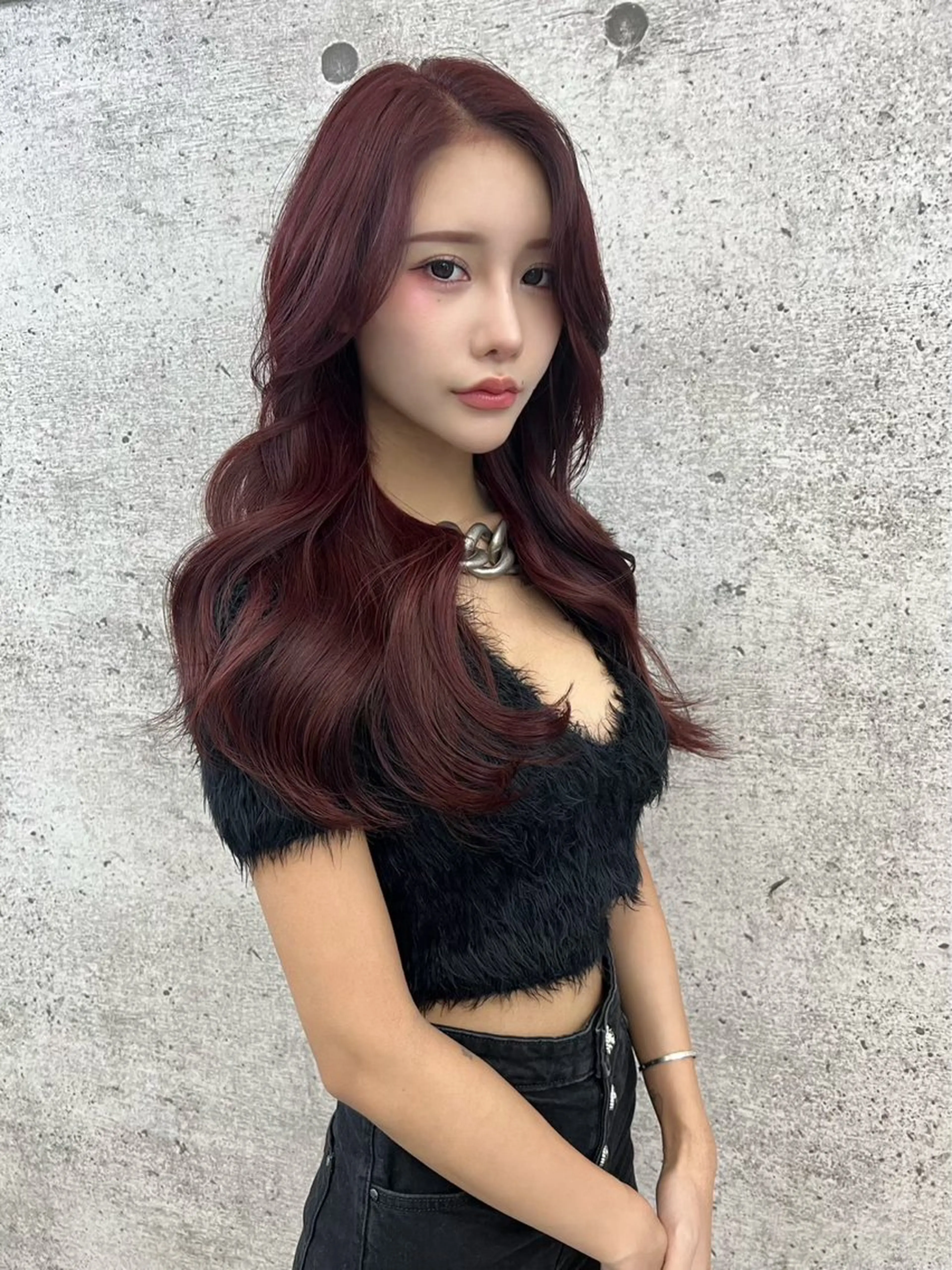 ロング カラー ヘアカラー トリートメント iki omotesando所属・KIRYU SARAのヘアスタイル