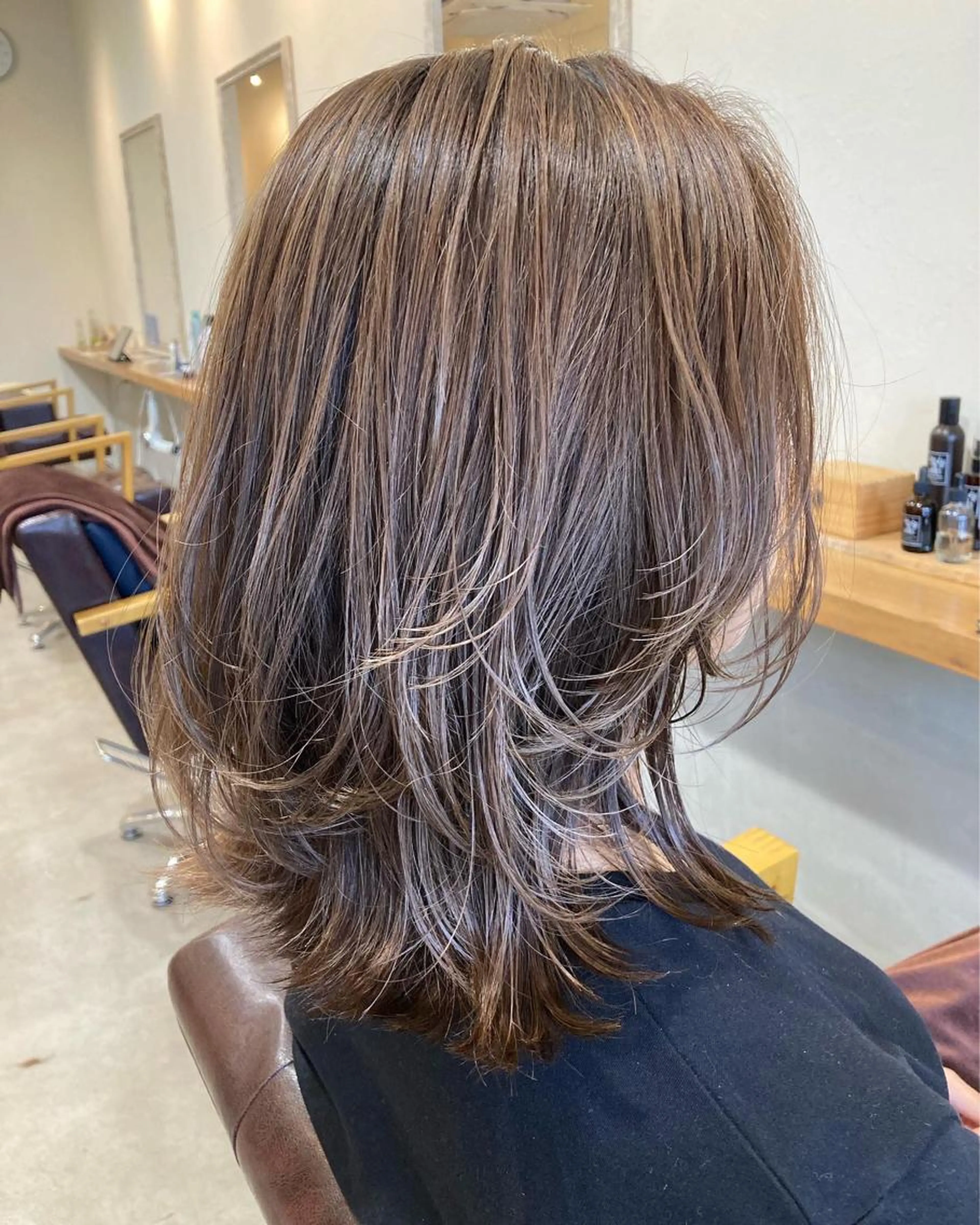 カット＋ハイライト＋エドルカラー＋パーソナルトリートメントの写真