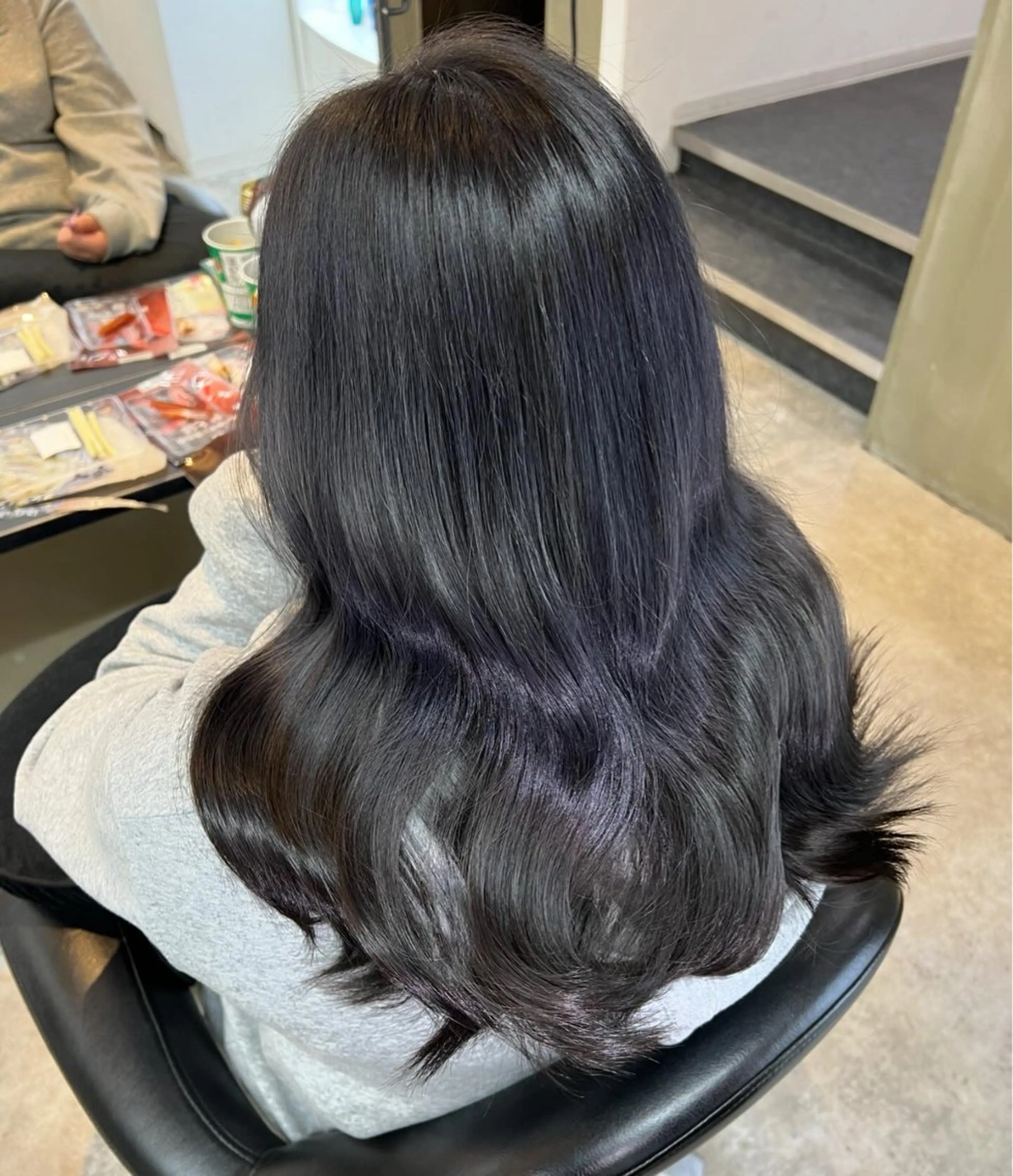 セミロング 柳田 光のヘアスタイル