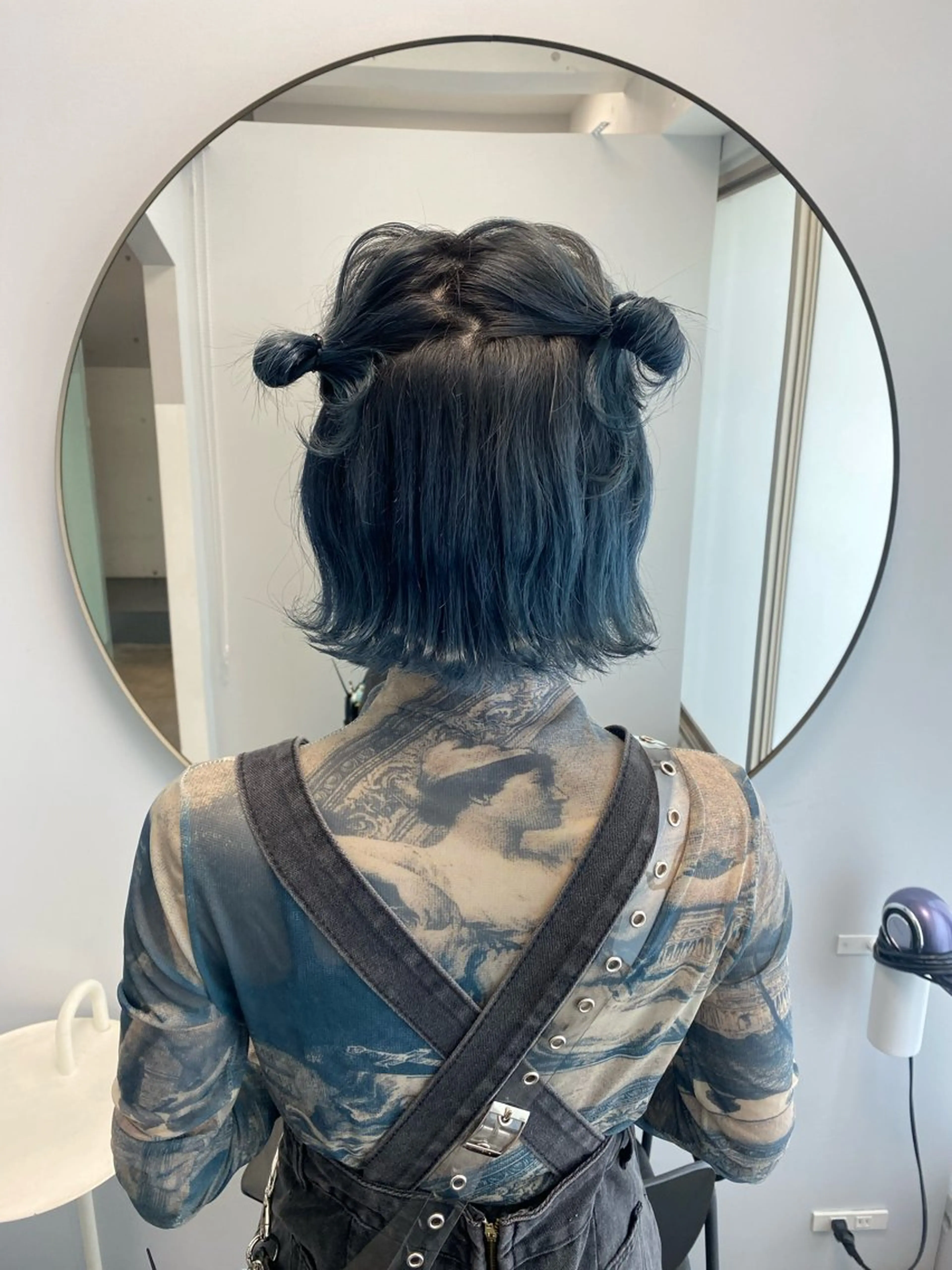 ショート カラー ヘアアレンジ ヘアセット blink所属・暖色/ブラウン/ 透明感/ゆうかのヘアスタイル