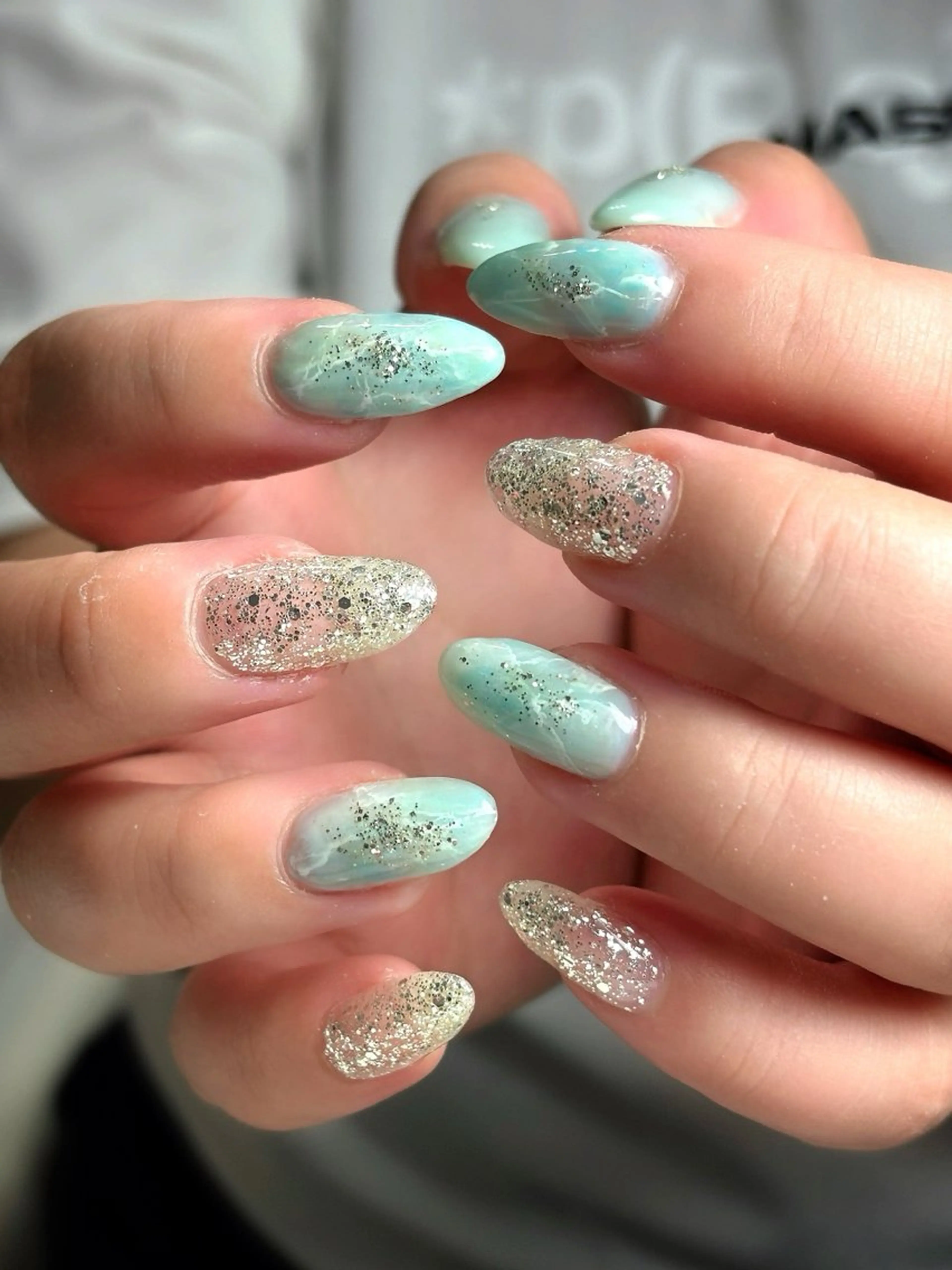 《ハンド➕フット》セットでお得！¥13500/フットバス付き/ネイル初めての方も大歓迎☺️✨💅の写真