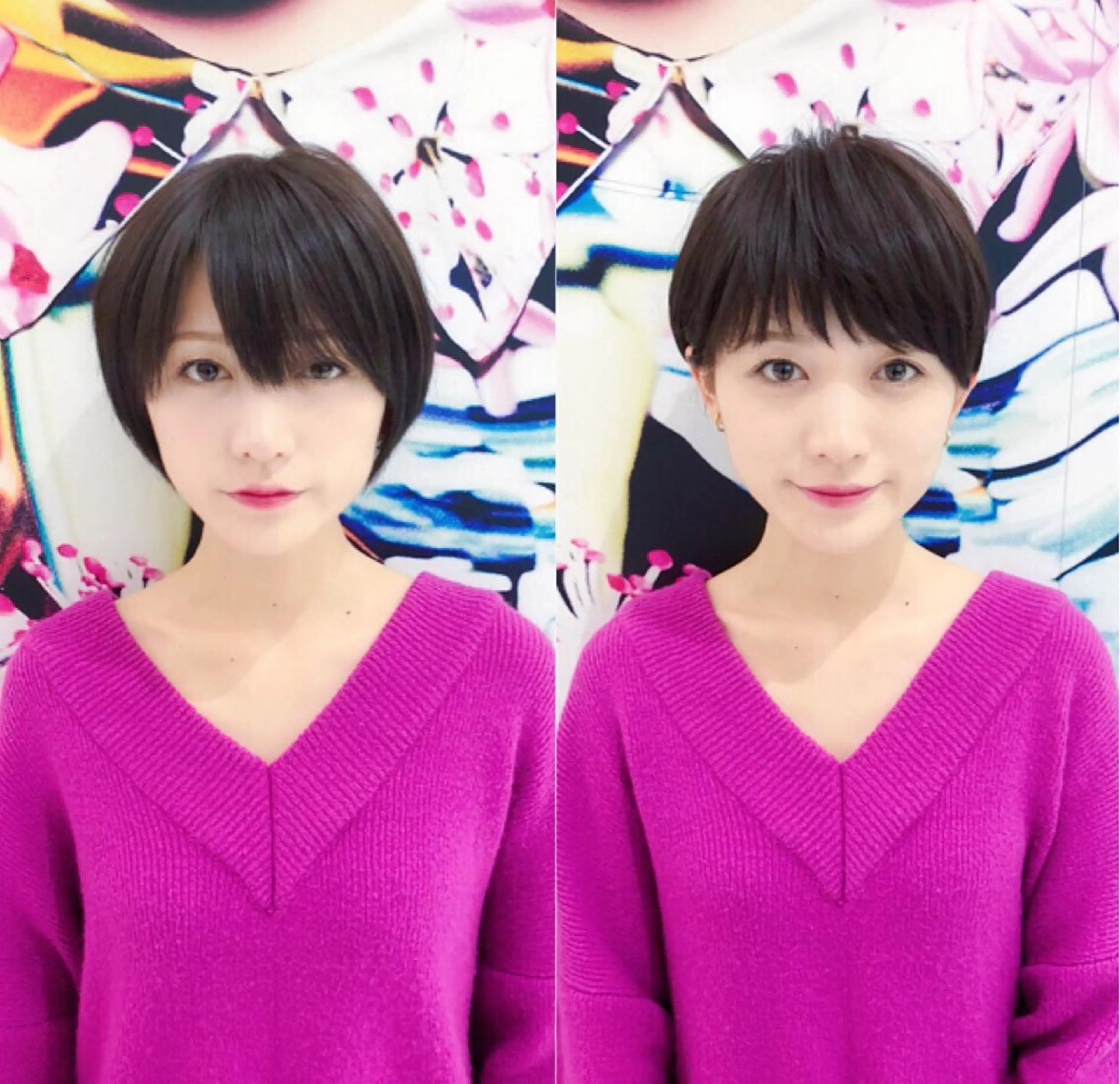 ショート 趙 英来のヘアスタイル