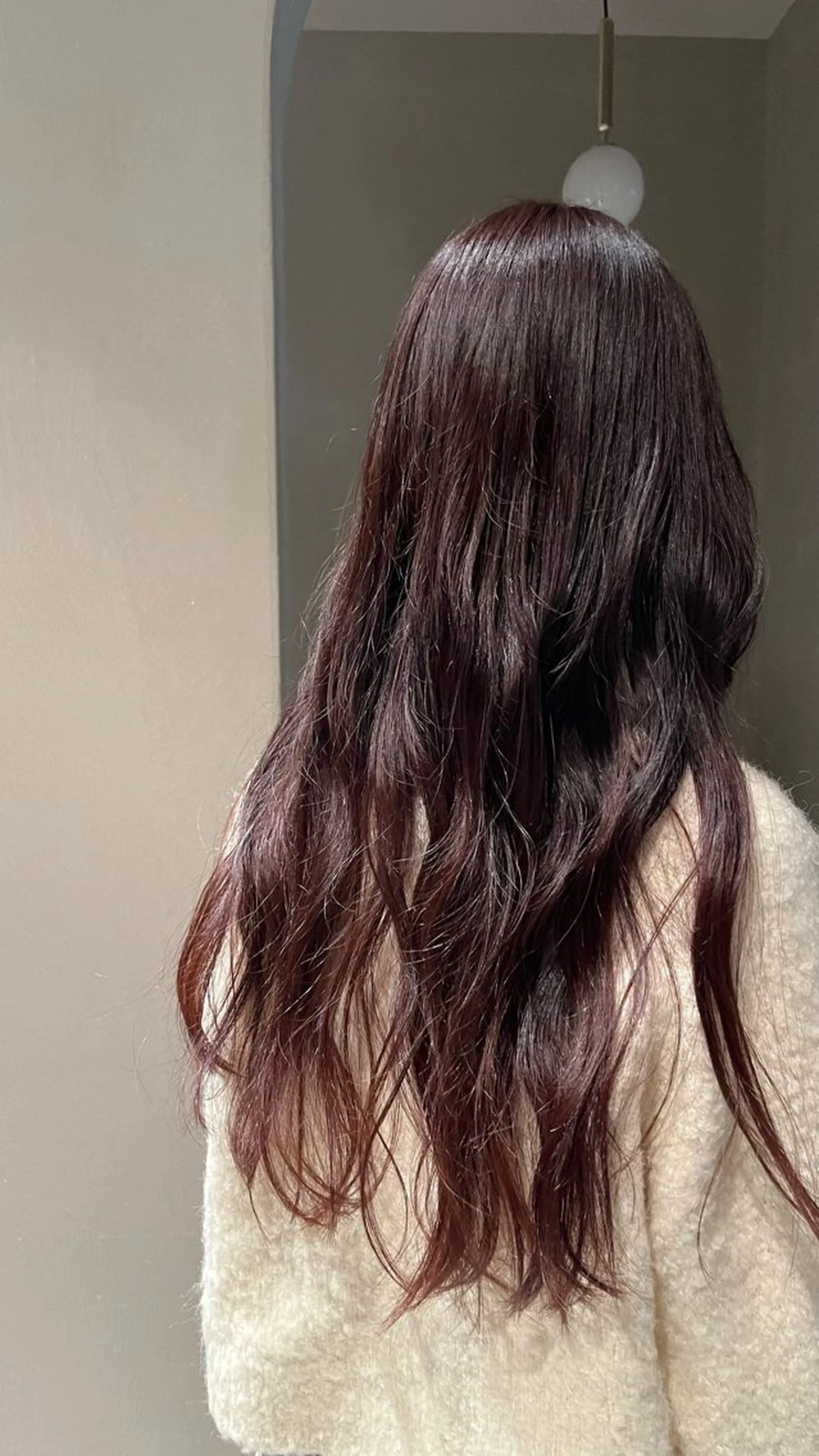 カラー ブラウンカラー オレンジ ピンクカラー 中野 沙季子のヘアスタイル