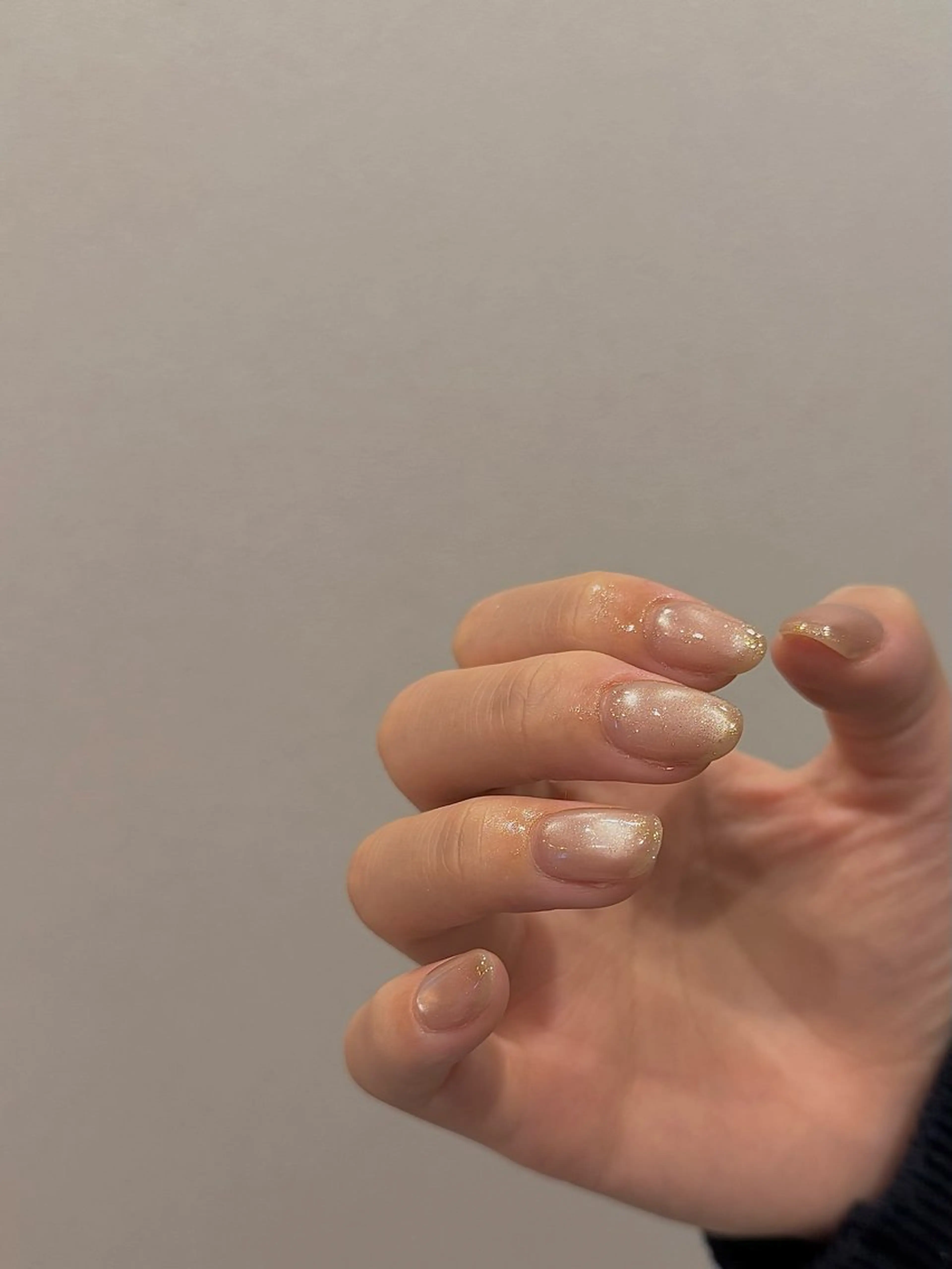 ネイル ラメ(グリッター) ハンドネイル muku.nail mutsumiのネイルデザイン