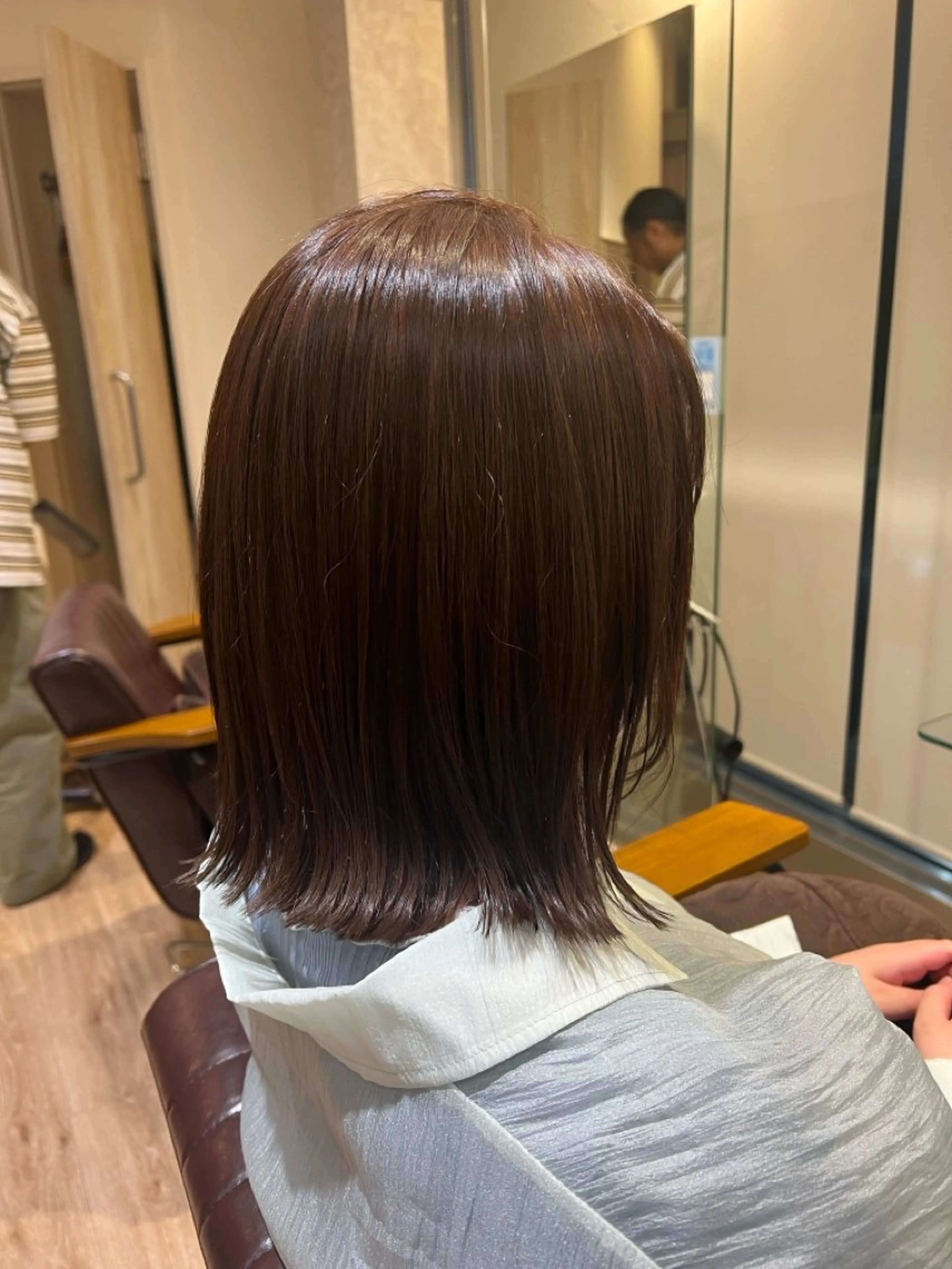 ミディアム カラー ブラウンカラー ヘアカラー Perfume by afloat 高橋樹のヘアスタイル
