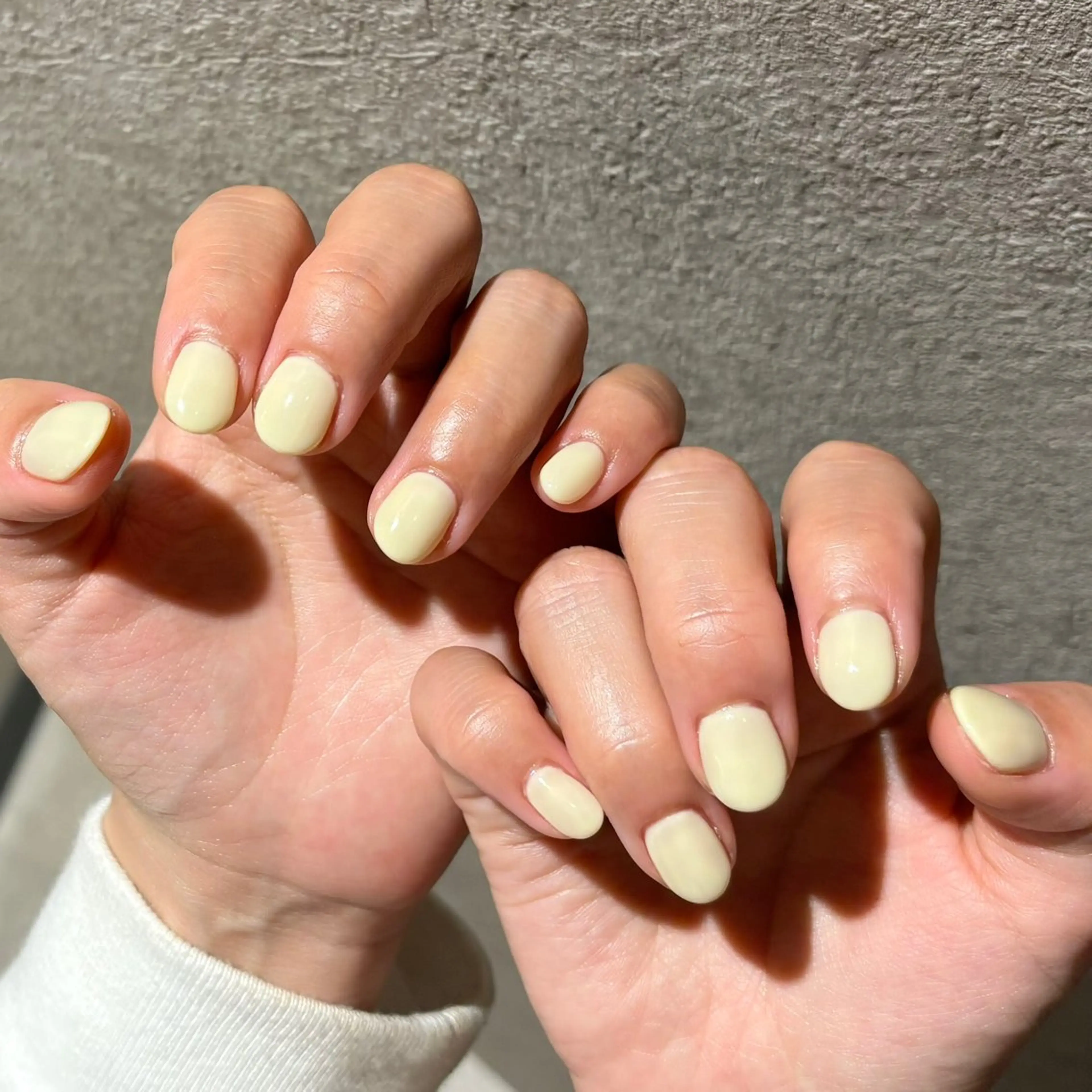 ネイル ジェルネイル マグネットネイル ワンカラーネイル パラジェル シンプルネイル ハンドネイル Huea所属・パラジェル / マグネット/AYAのネイルデザイン