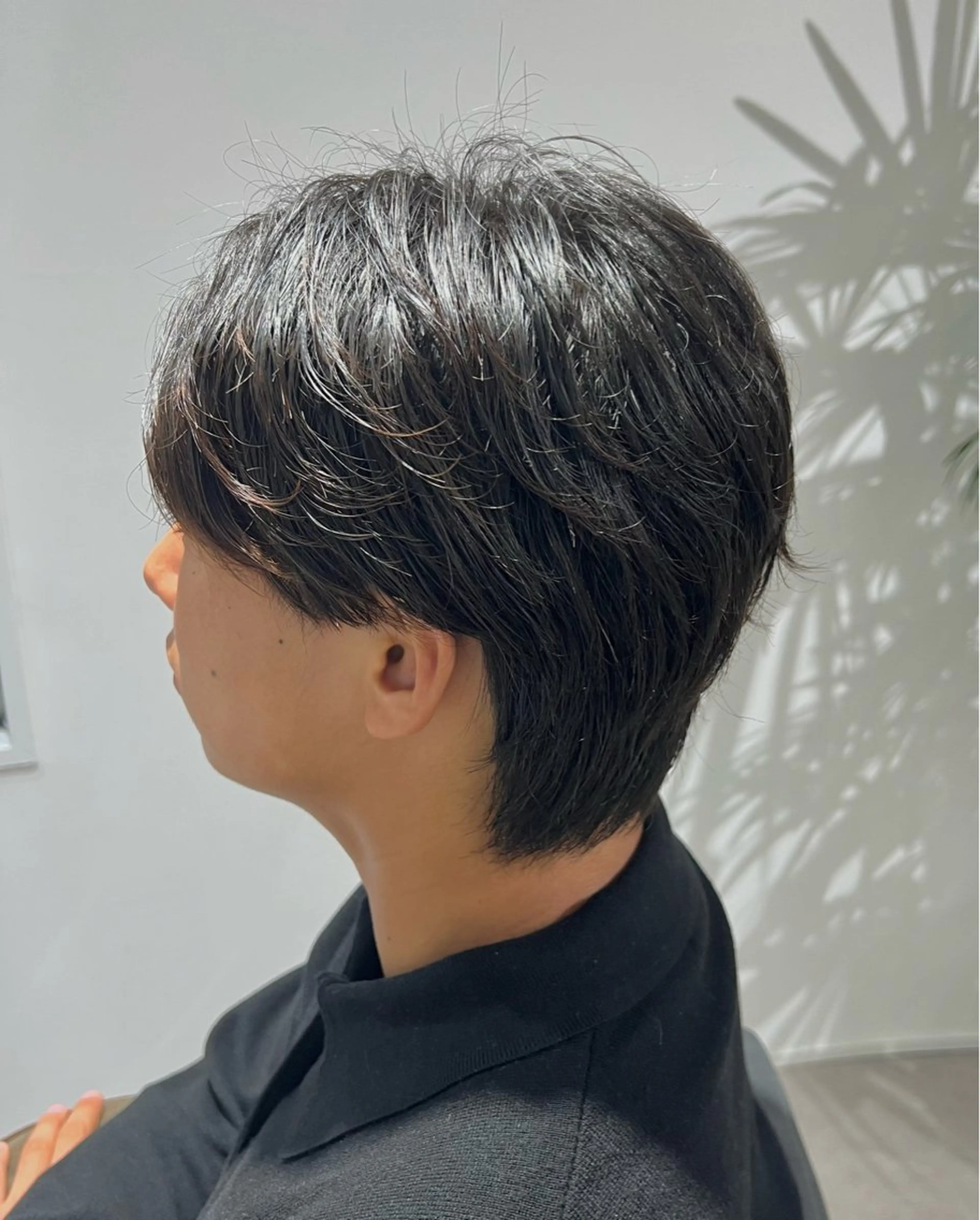 ショート パーマ メンズ メンズパーマ カット パーマ zeen札幌店所属・sumina すみなのヘアスタイル