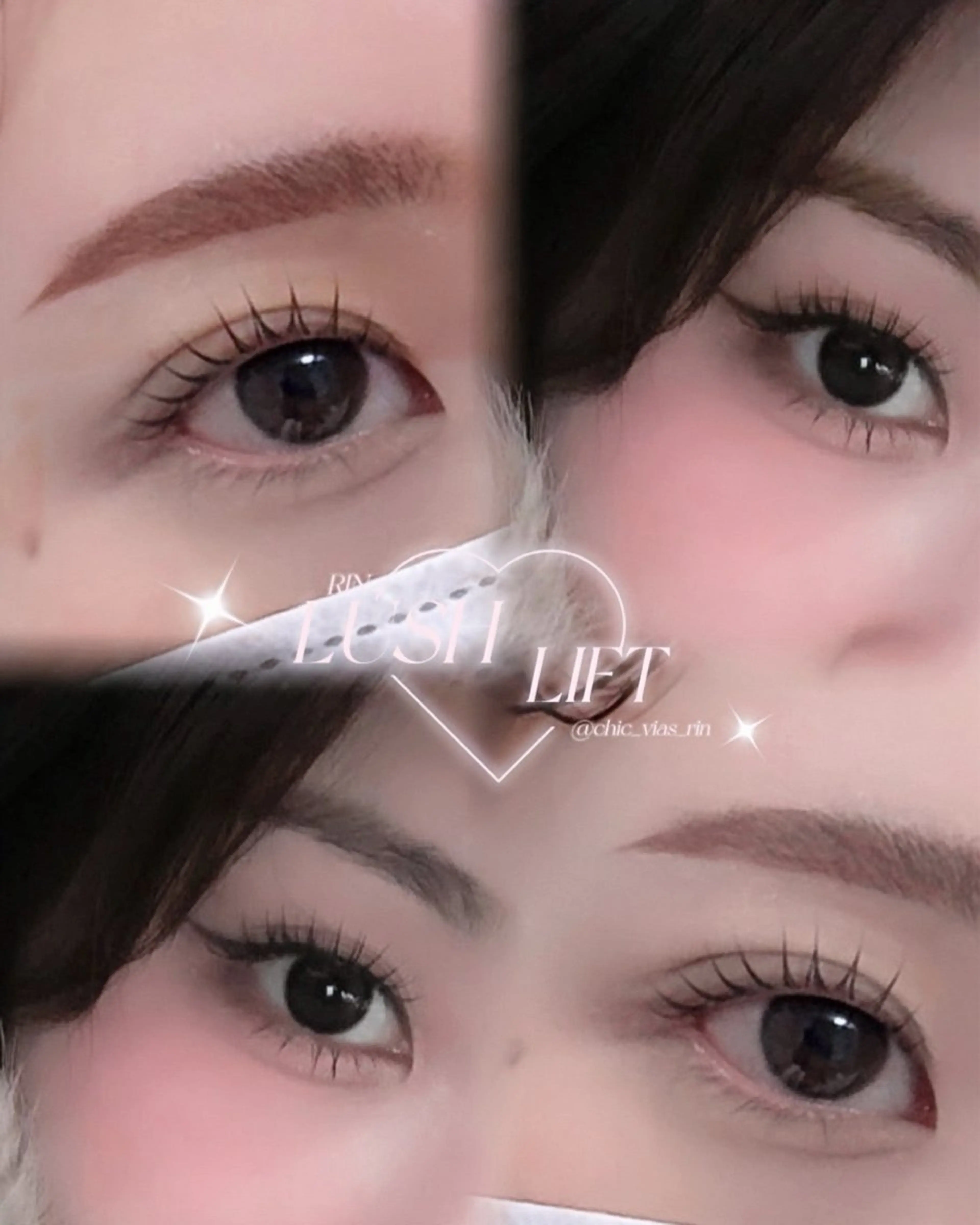 マツエク・マツパ マツパ VIAS rin.⋆𝜗𝜚のマツエク・マツパデザイン