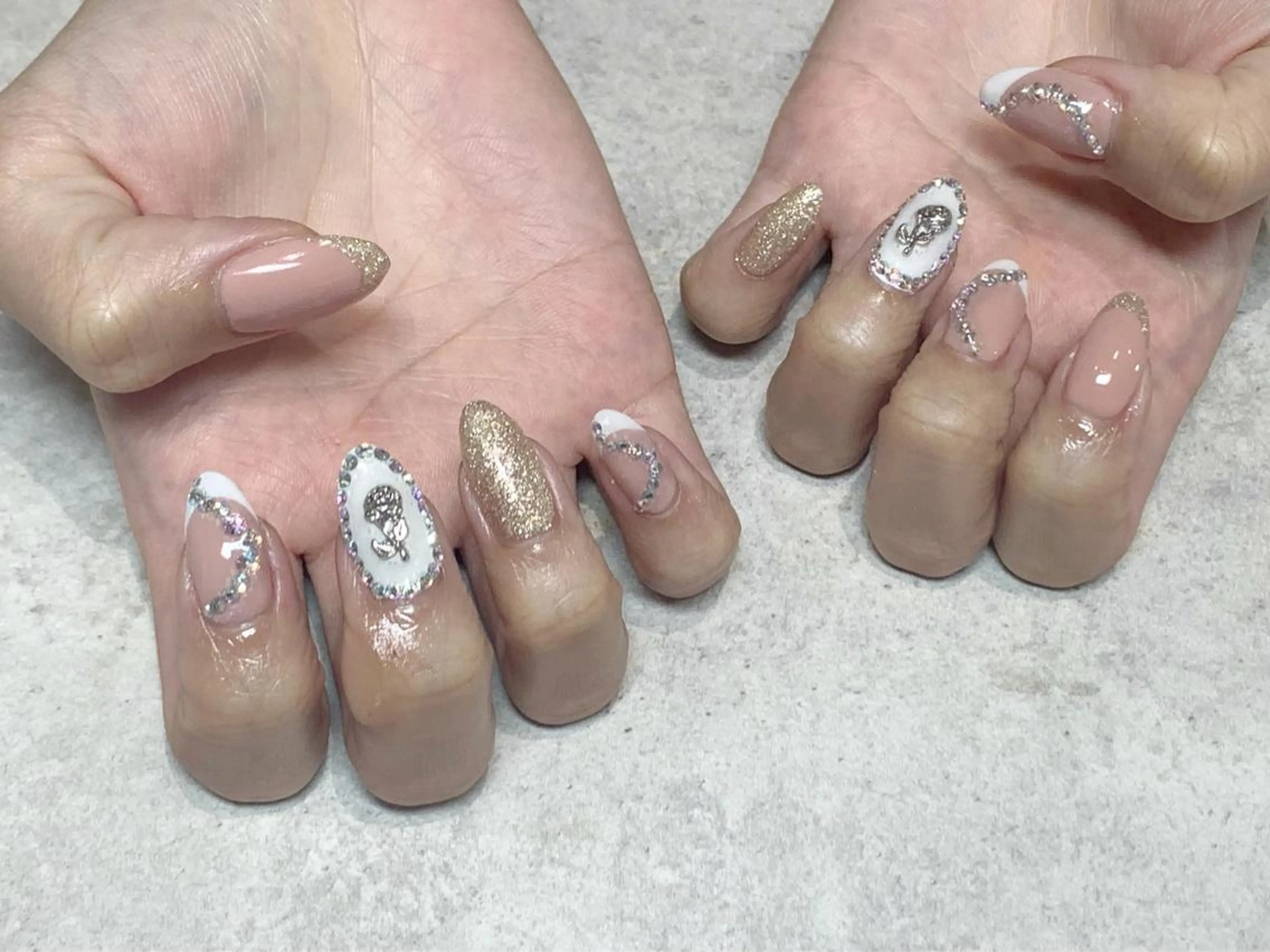 ネイル ハンドネイル 金田 純香のネイルデザイン