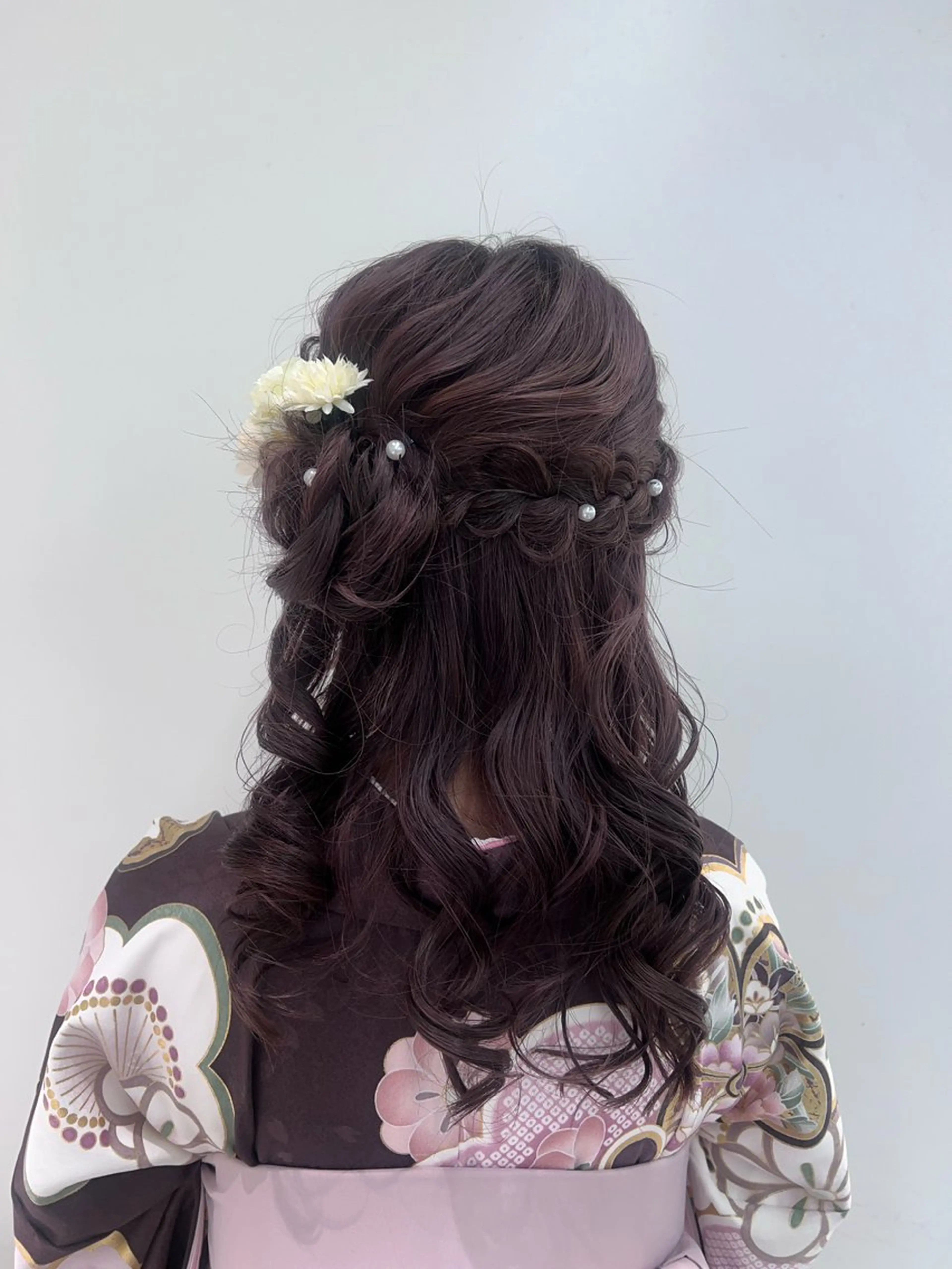 ロング ヘアアレンジ 着付け 🌈 YUUNA🌈のヘアスタイル