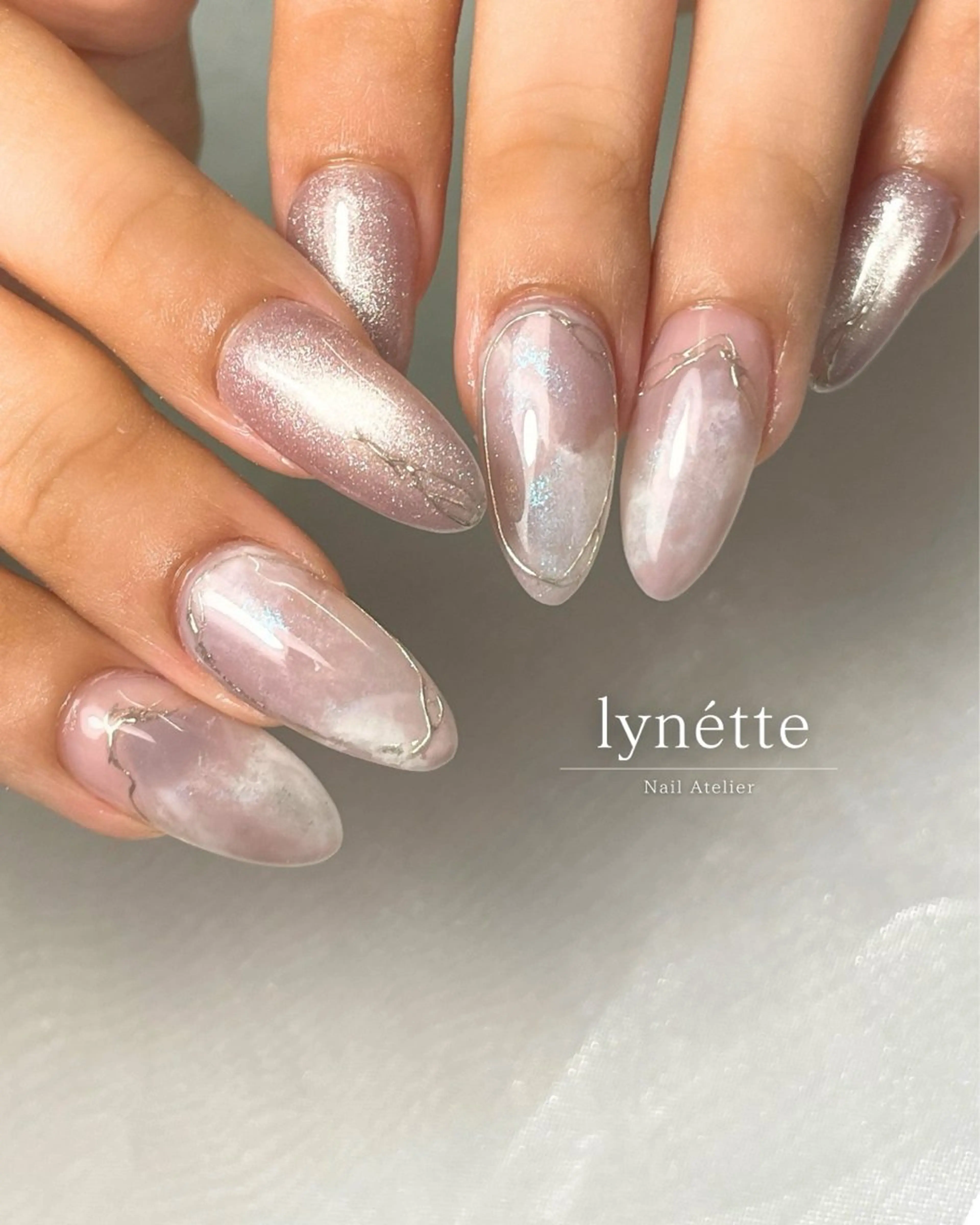 ネイル ニュアンスネイル lynétte 那覇ネイルサロンのネイルデザイン