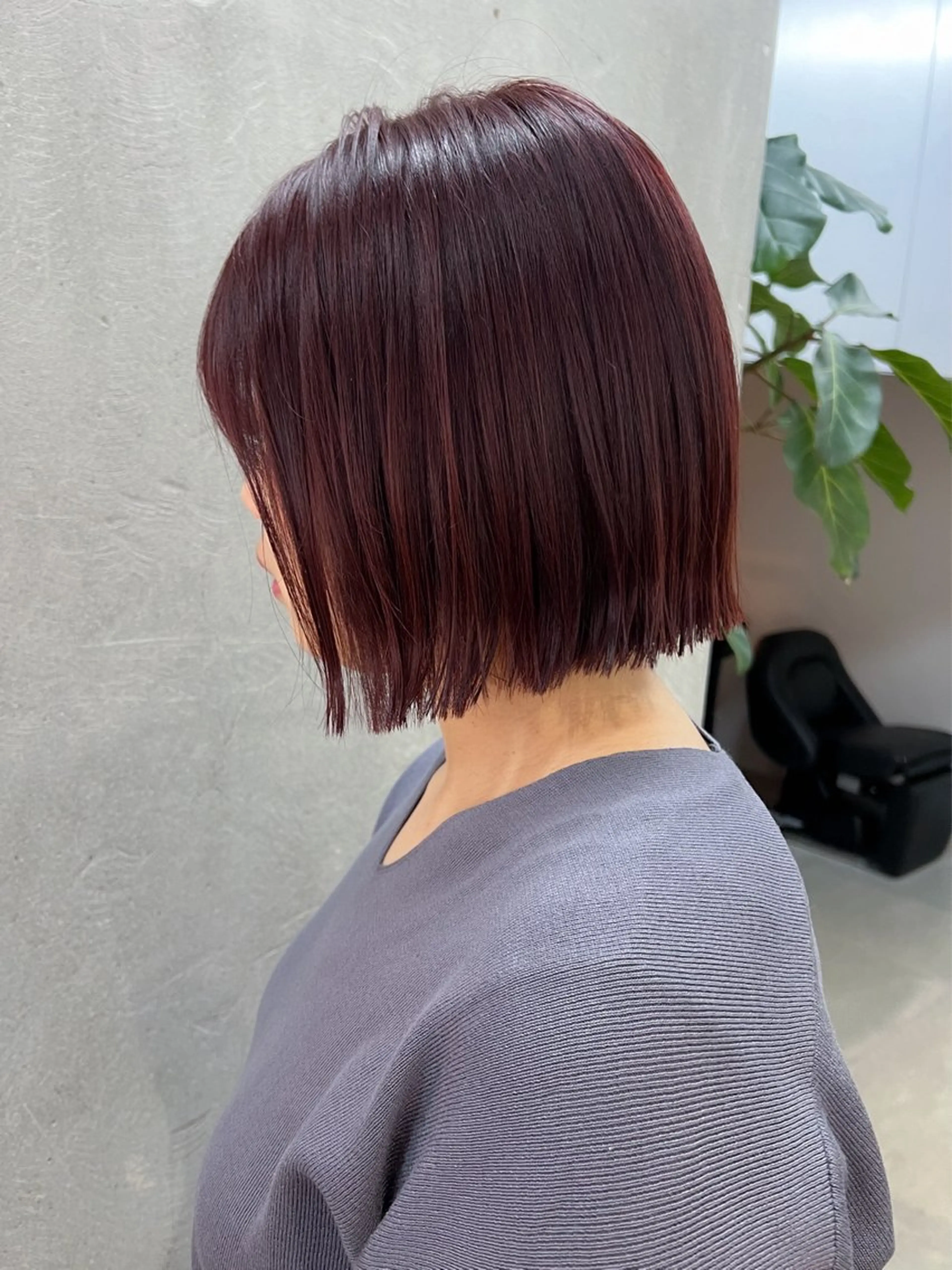 ショート カラー 谷町/Le'a /竹原しおなのヘアスタイル