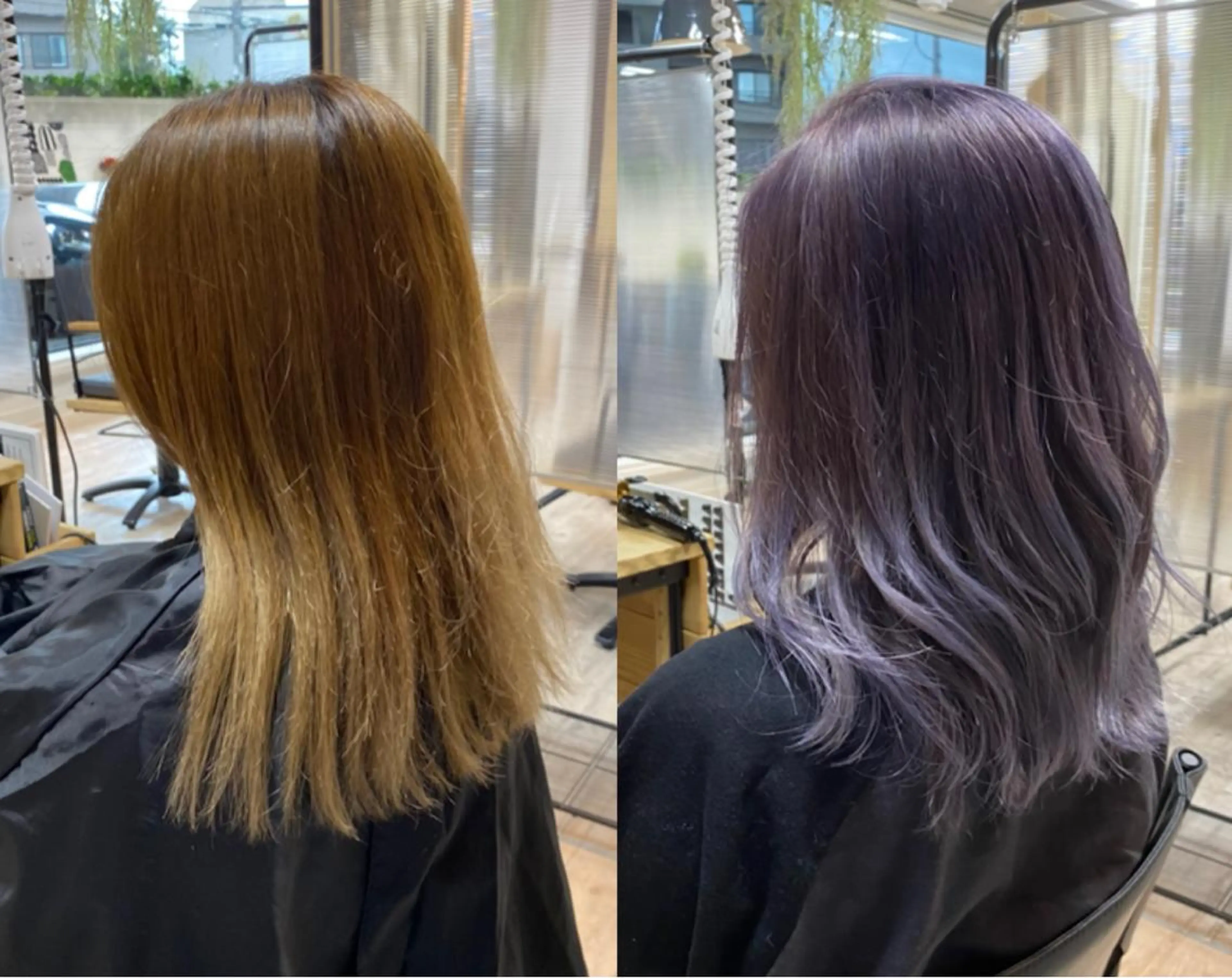 ロング 髪質改善 ヨシンモリ 韓国風ヘア レイヤーカット トリートメント 髪質改善 髪質改善カラーゆうひのヘアスタイル