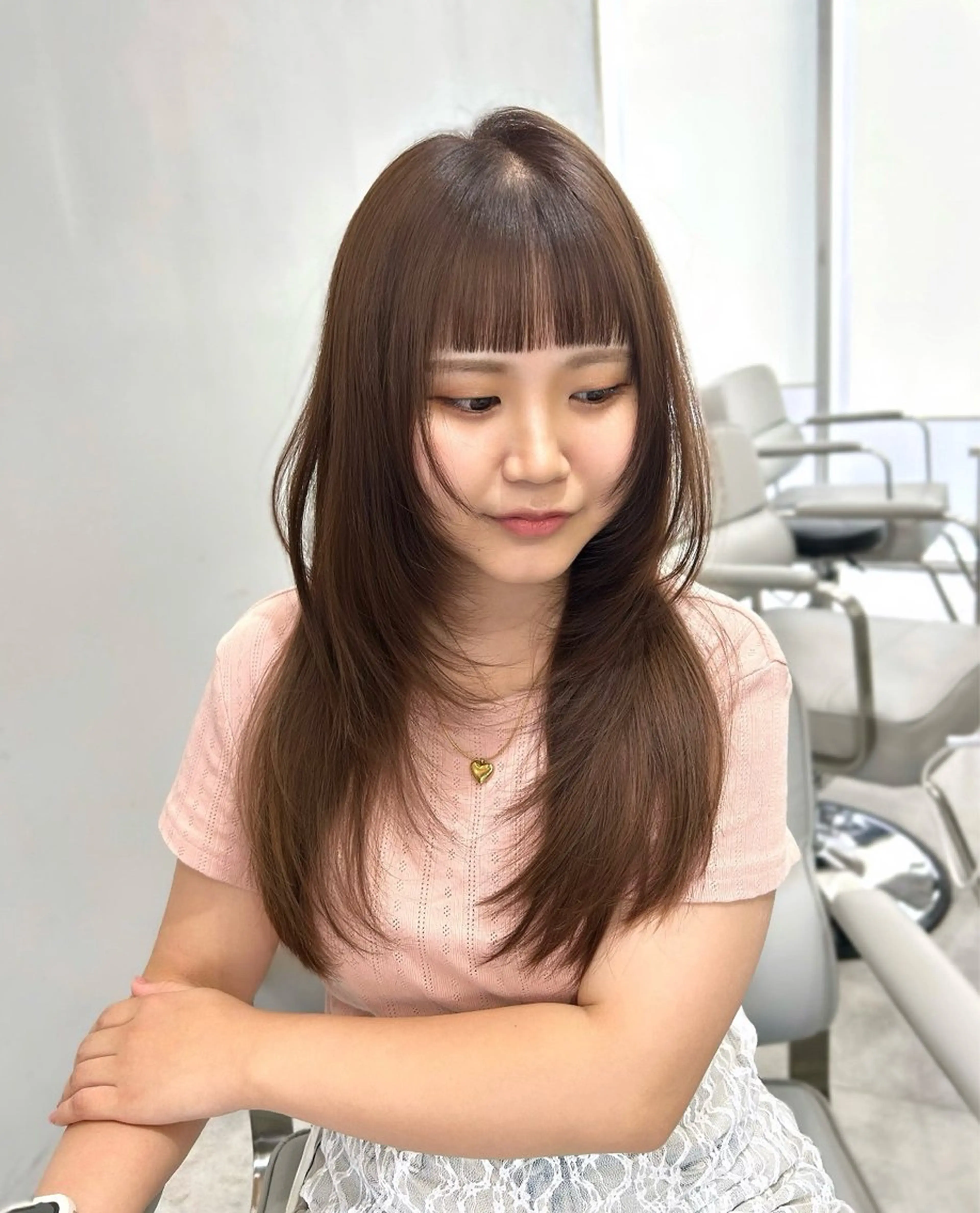 ロング カラー カット ヘアカラー トリートメント I’ve所属・💘大人可愛く💘 Natsuki❥❥❥のヘアスタイル