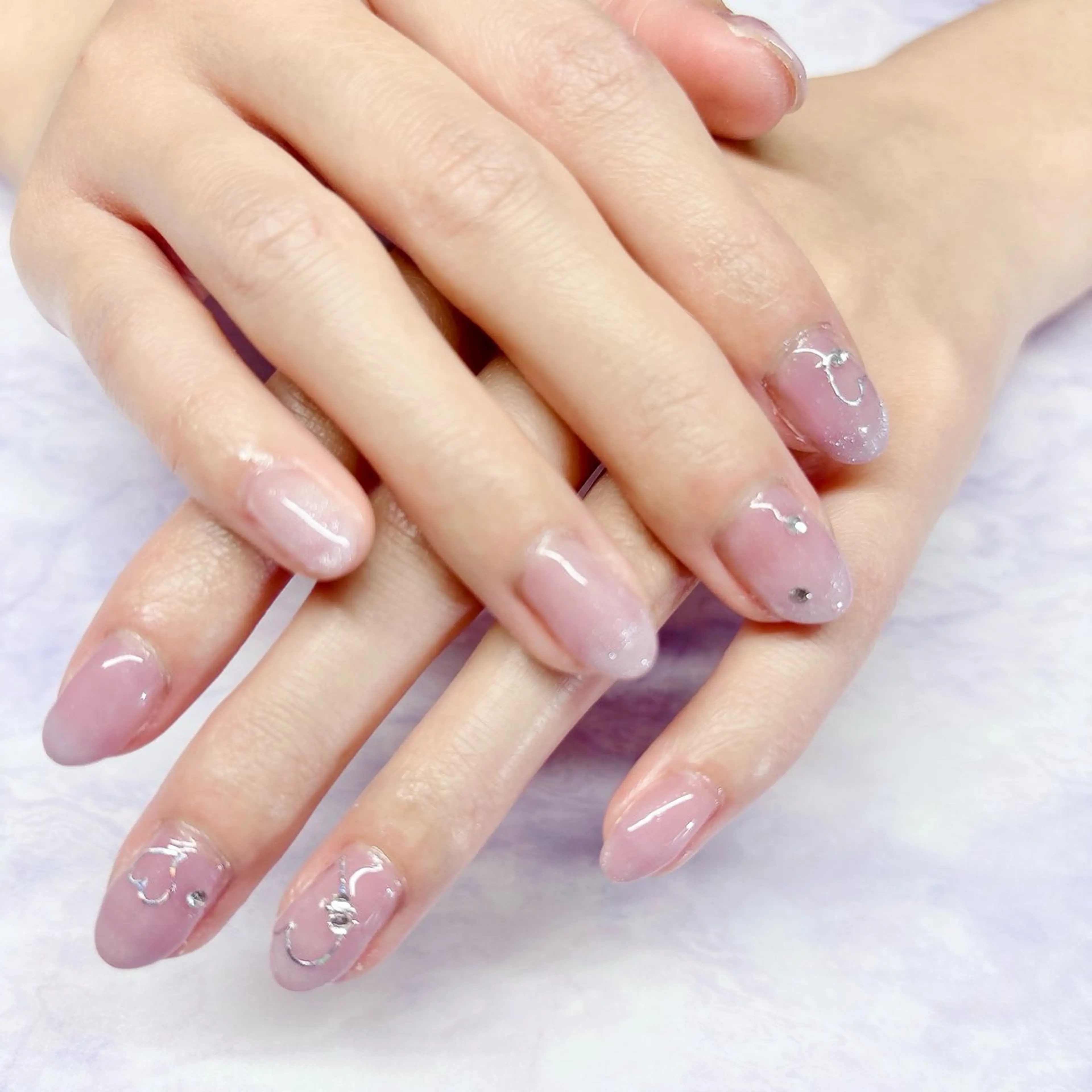 ネイル シンプルネイル MYu Beauty Salon  MAIのネイルデザイン