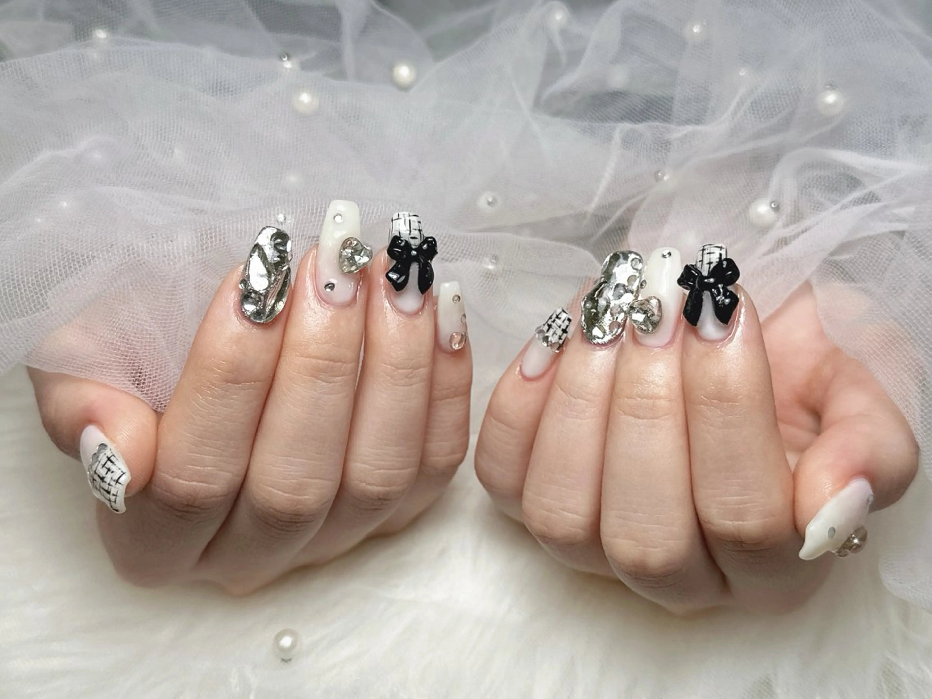 ネイル 【Eclat ｴｸﾗ】nail＆beauty所属・Eclat〔ｴｸﾗ〕 MOEKA𝜗𝜚*のネイルデザイン