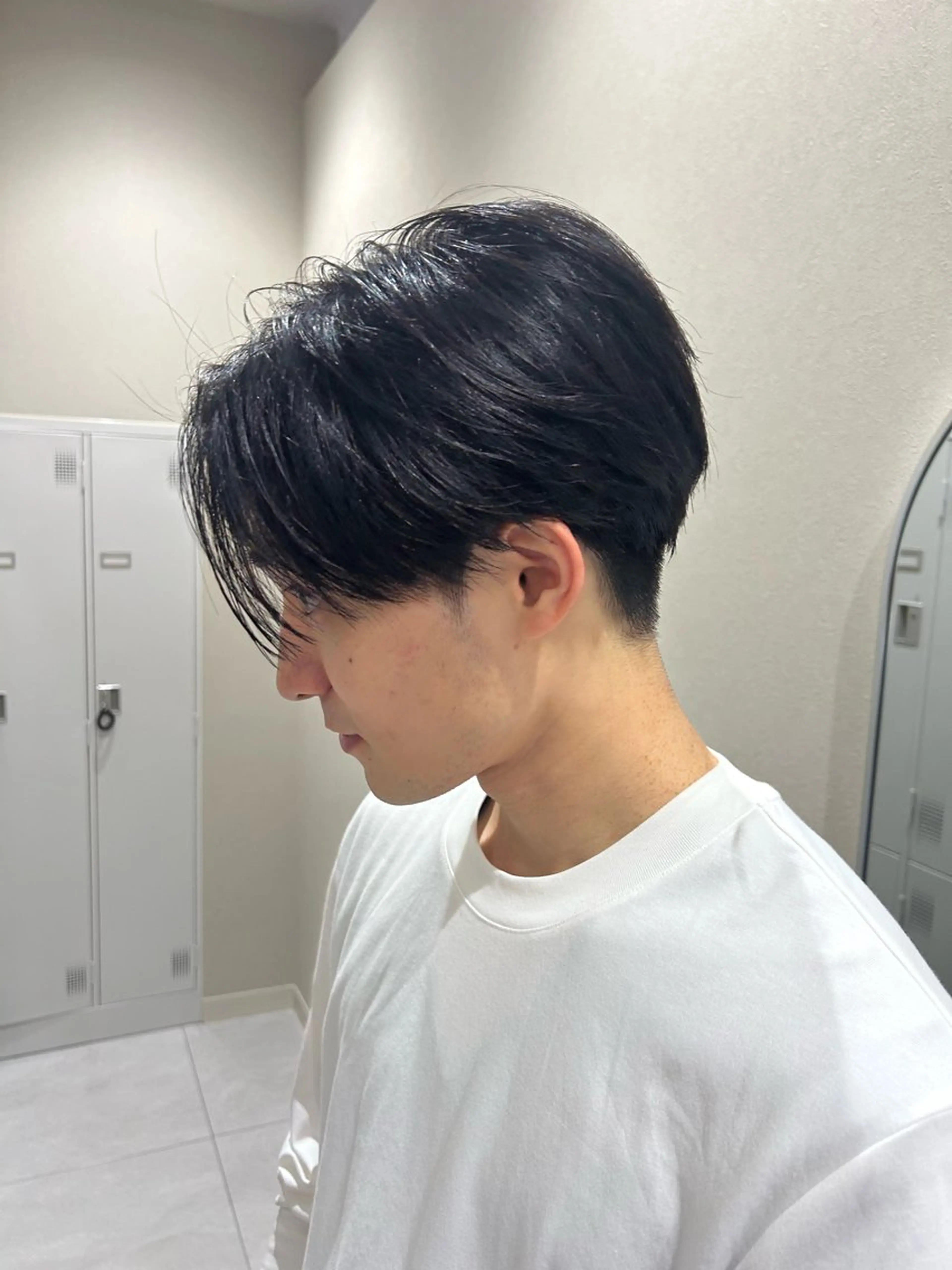 ショート メンズ カット Ken 縮毛矯正/韓国風ヘアのヘアスタイル