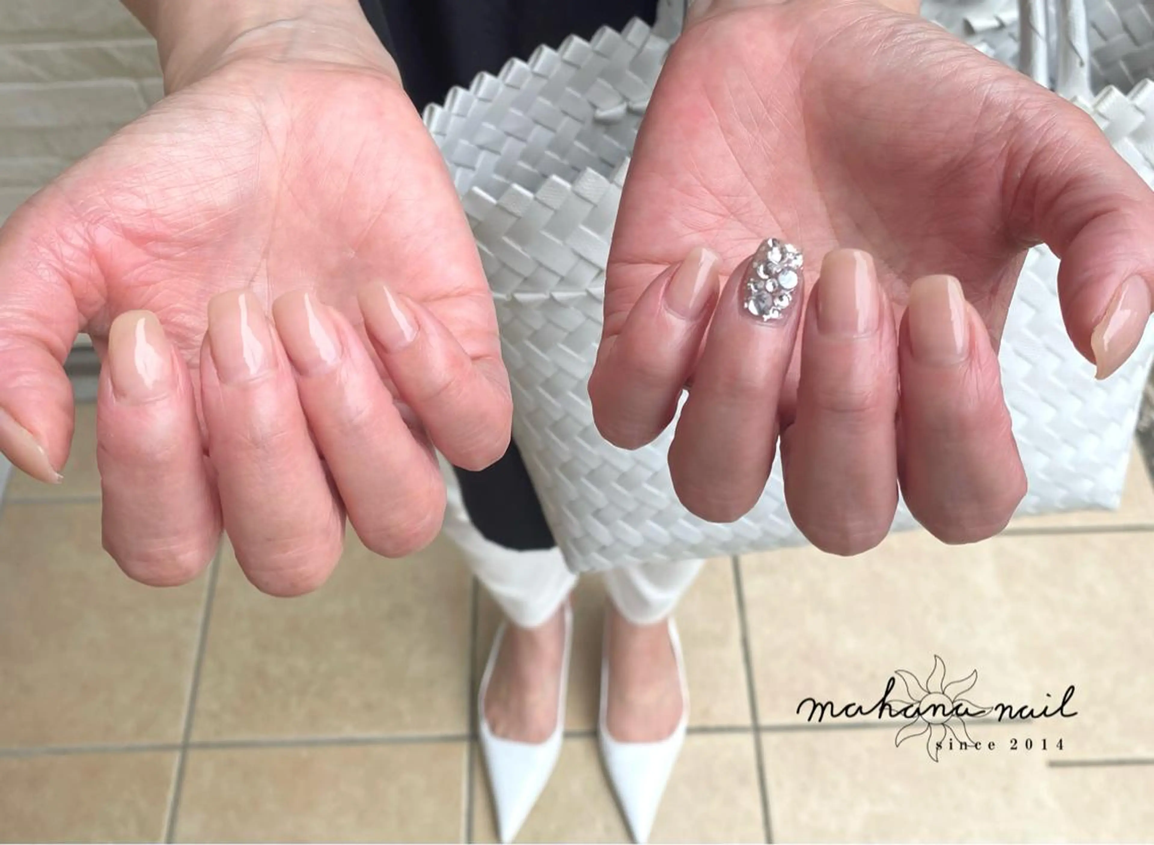 ネイル ワンカラーネイル mahana nailのネイルデザイン