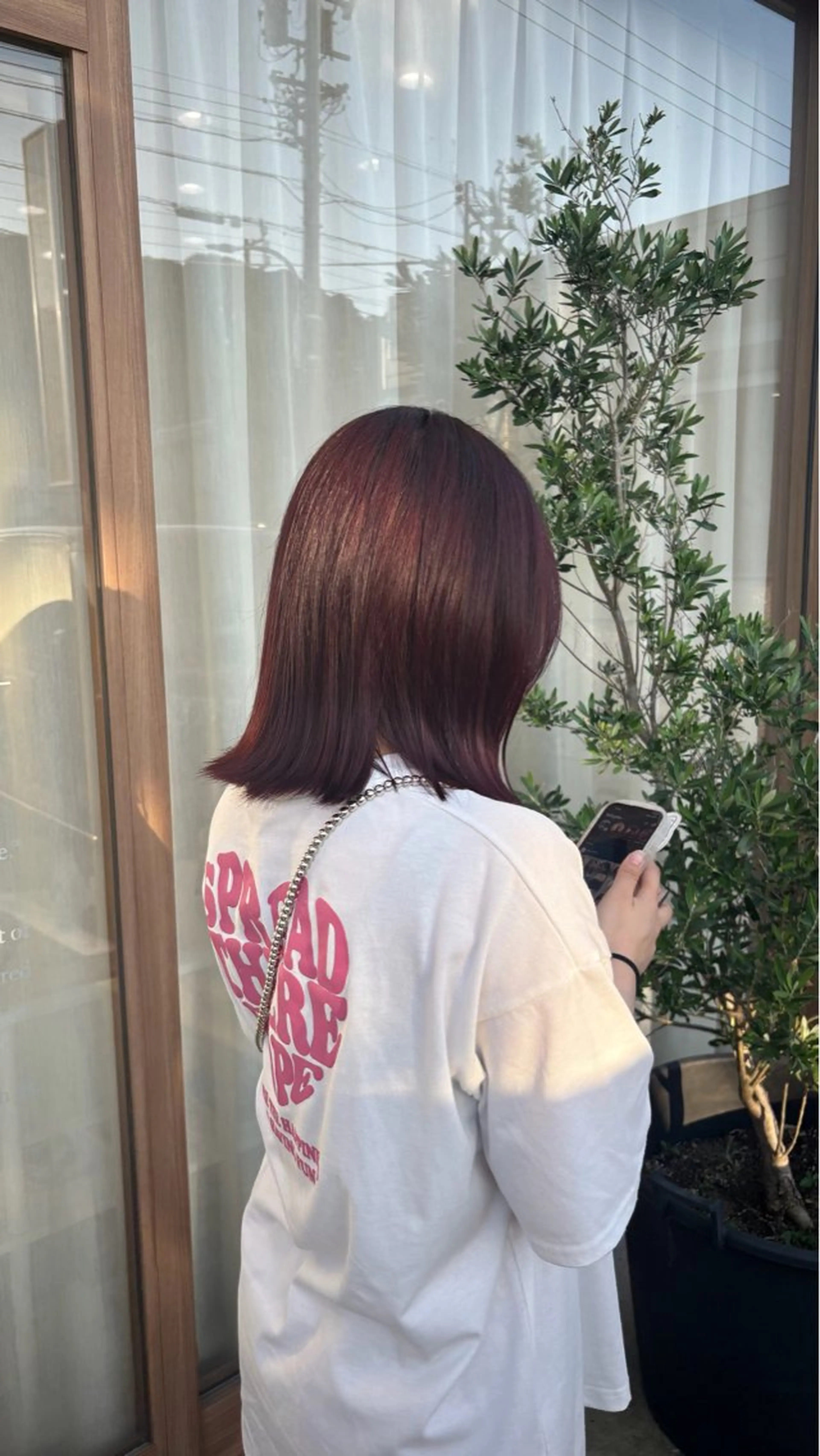 ショート カラー ヘアカラー トリートメント 能勢 莉里花のヘアスタイル