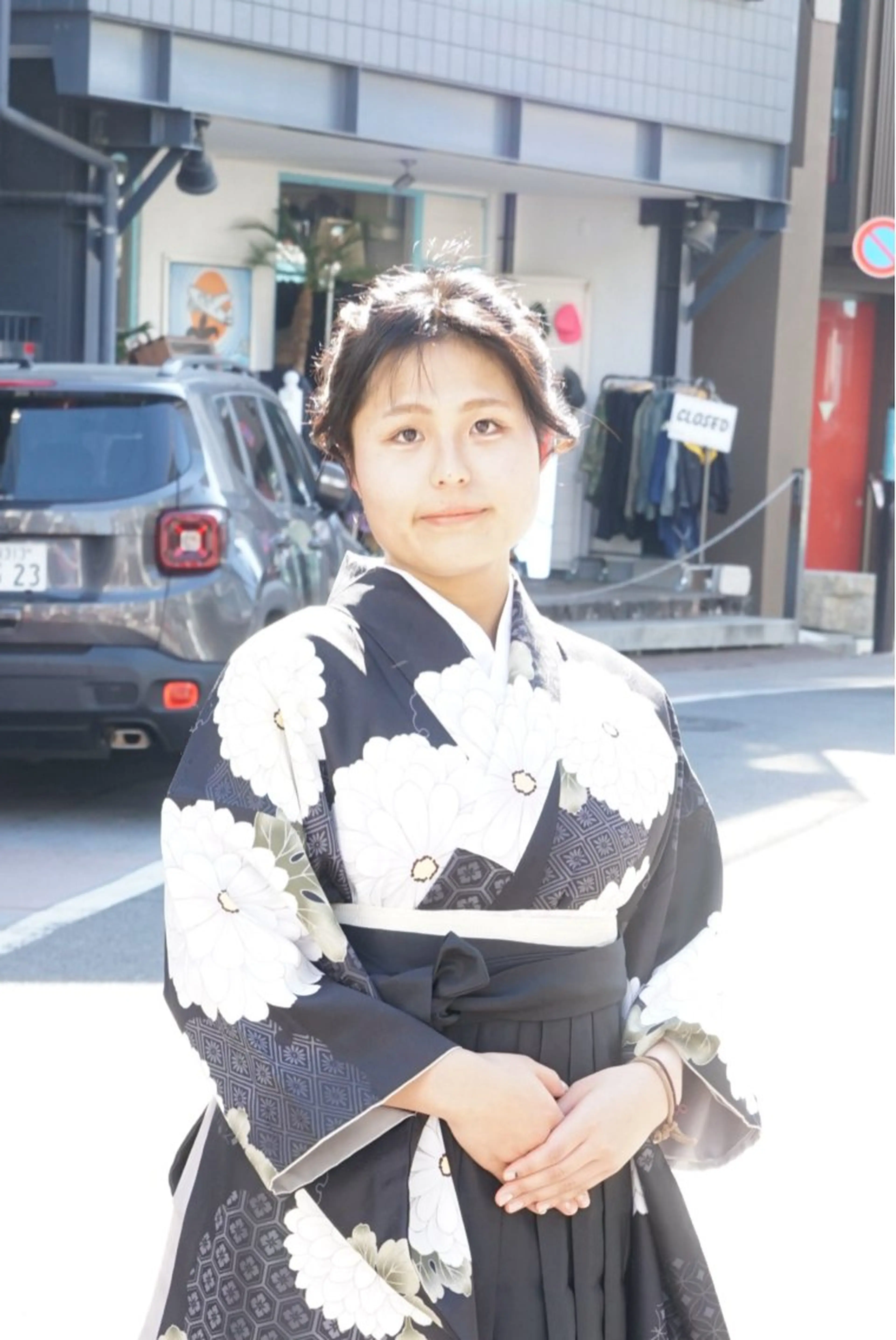 縮毛•ハイトーン ・着付け Runaのヘアスタイル