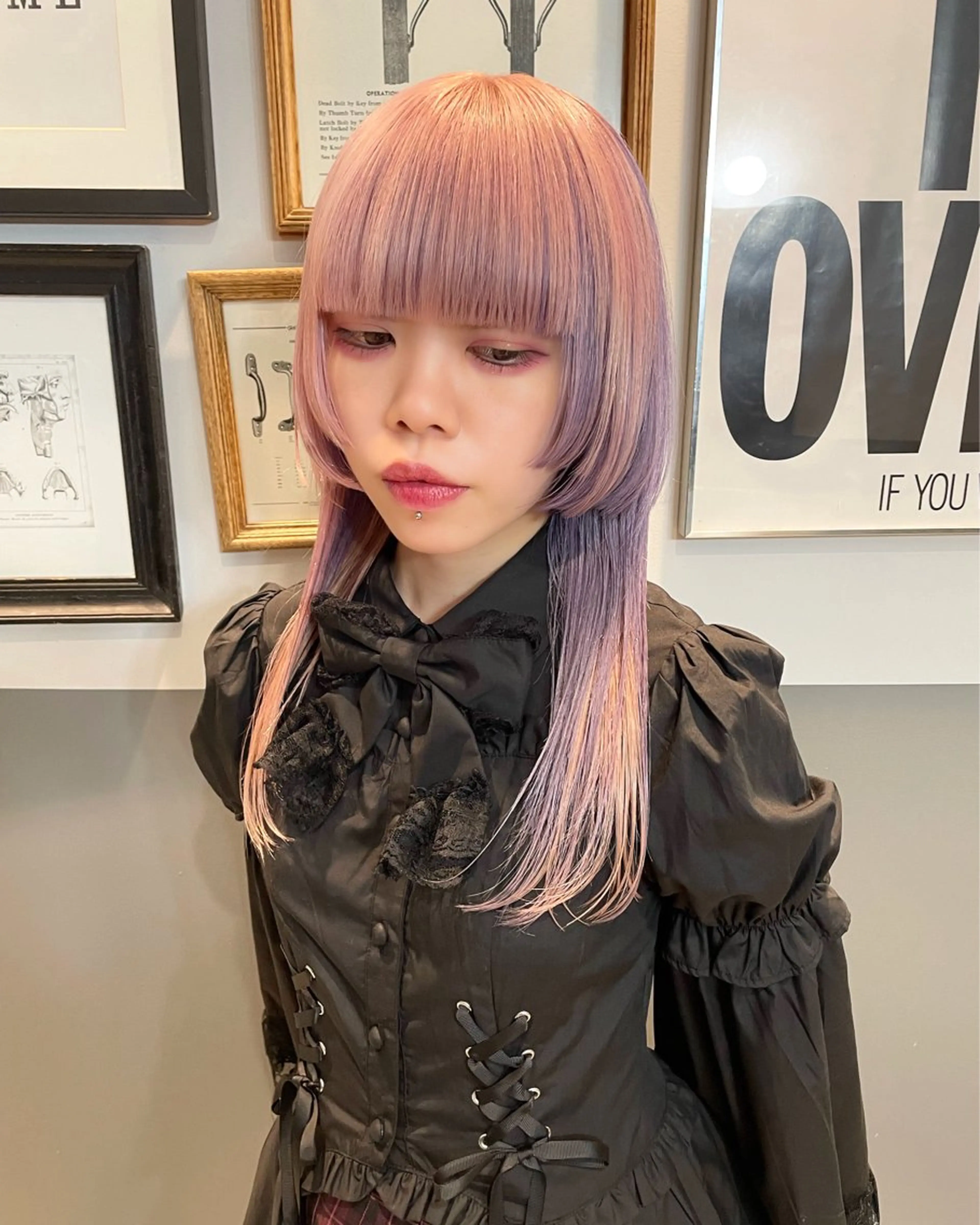 ロング カラー ヘアカラー トリートメント 優作 〜圧倒的信頼〜のヘアスタイル