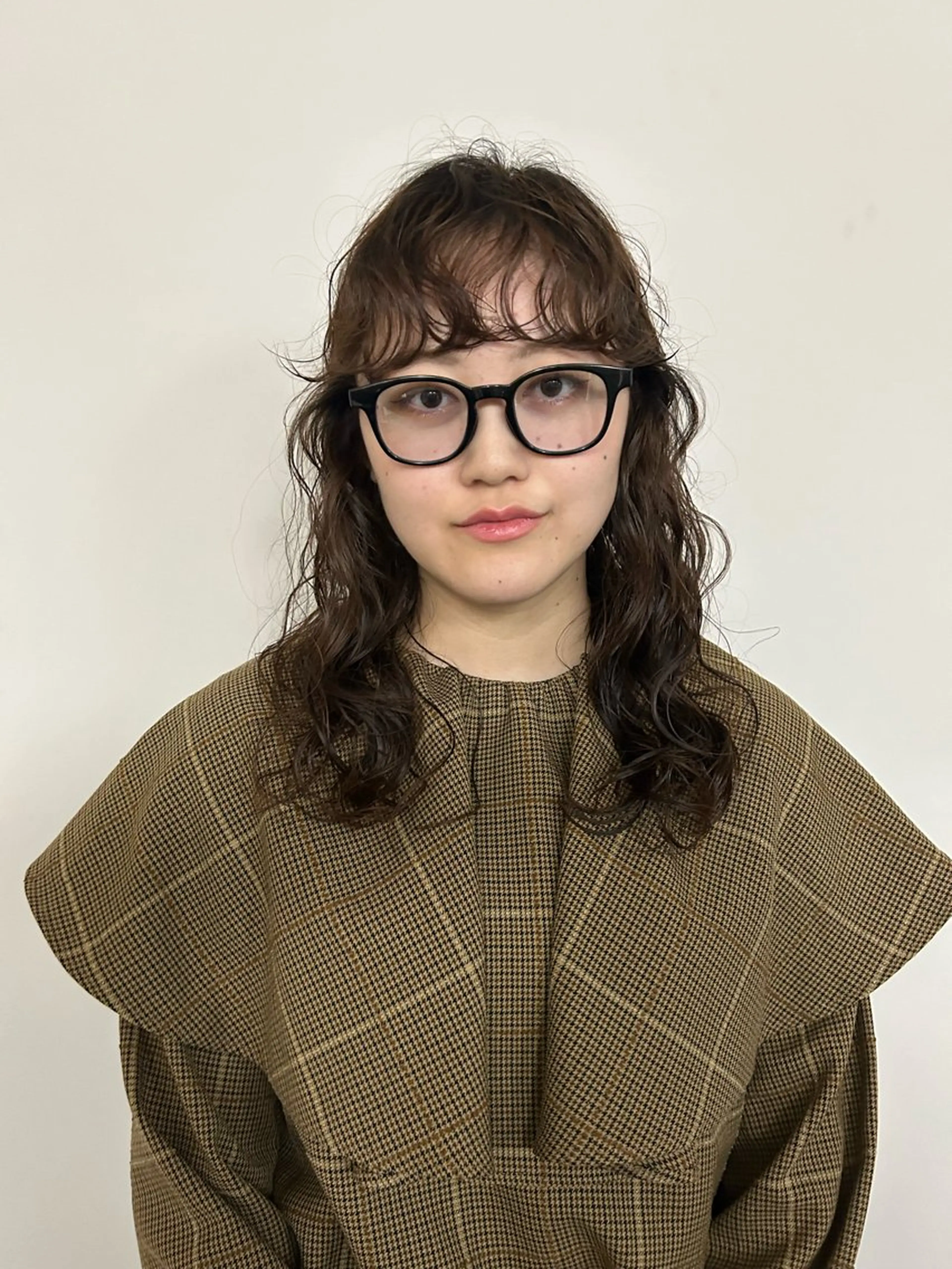 ミディアム パーマ aika/パーマ/ ショート/伏見のヘアスタイル