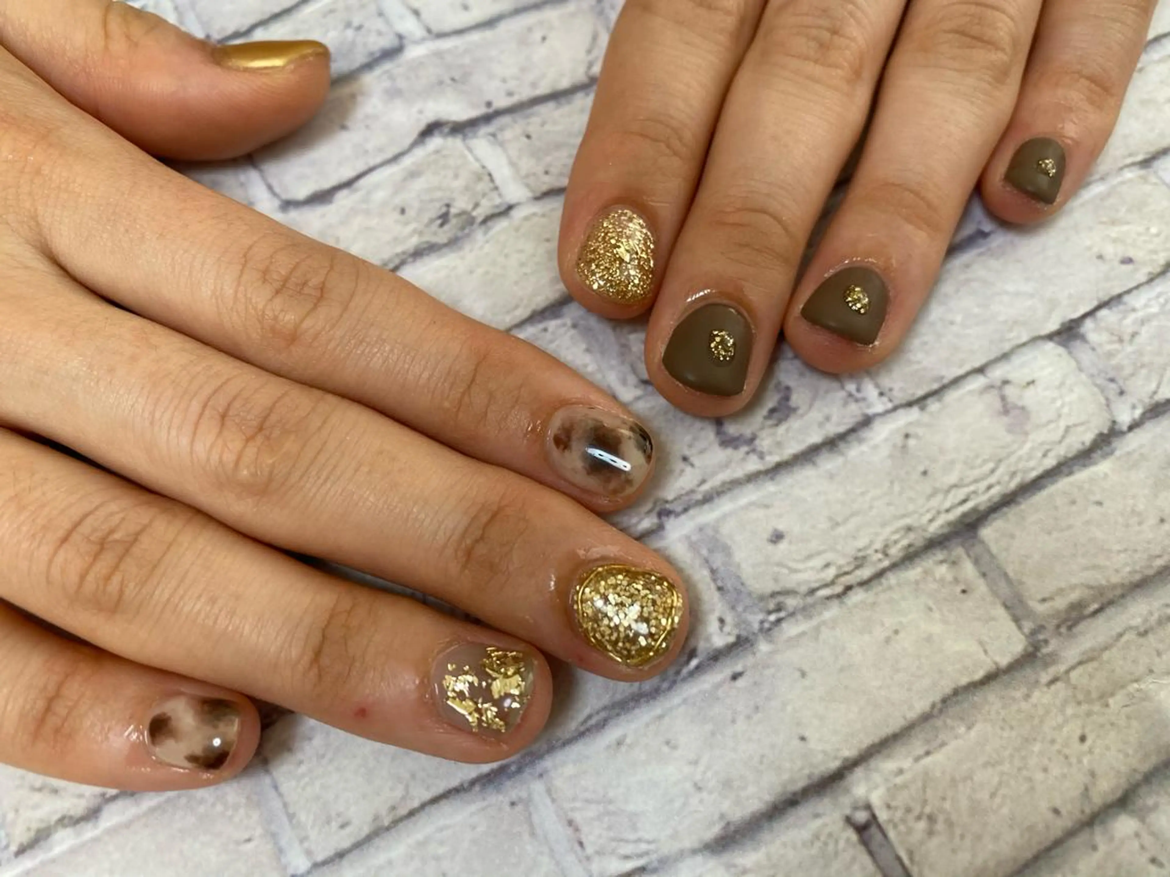 ネイル ハンドネイル Mana‪ ‪·͜· ❤︎‬のネイルデザイン