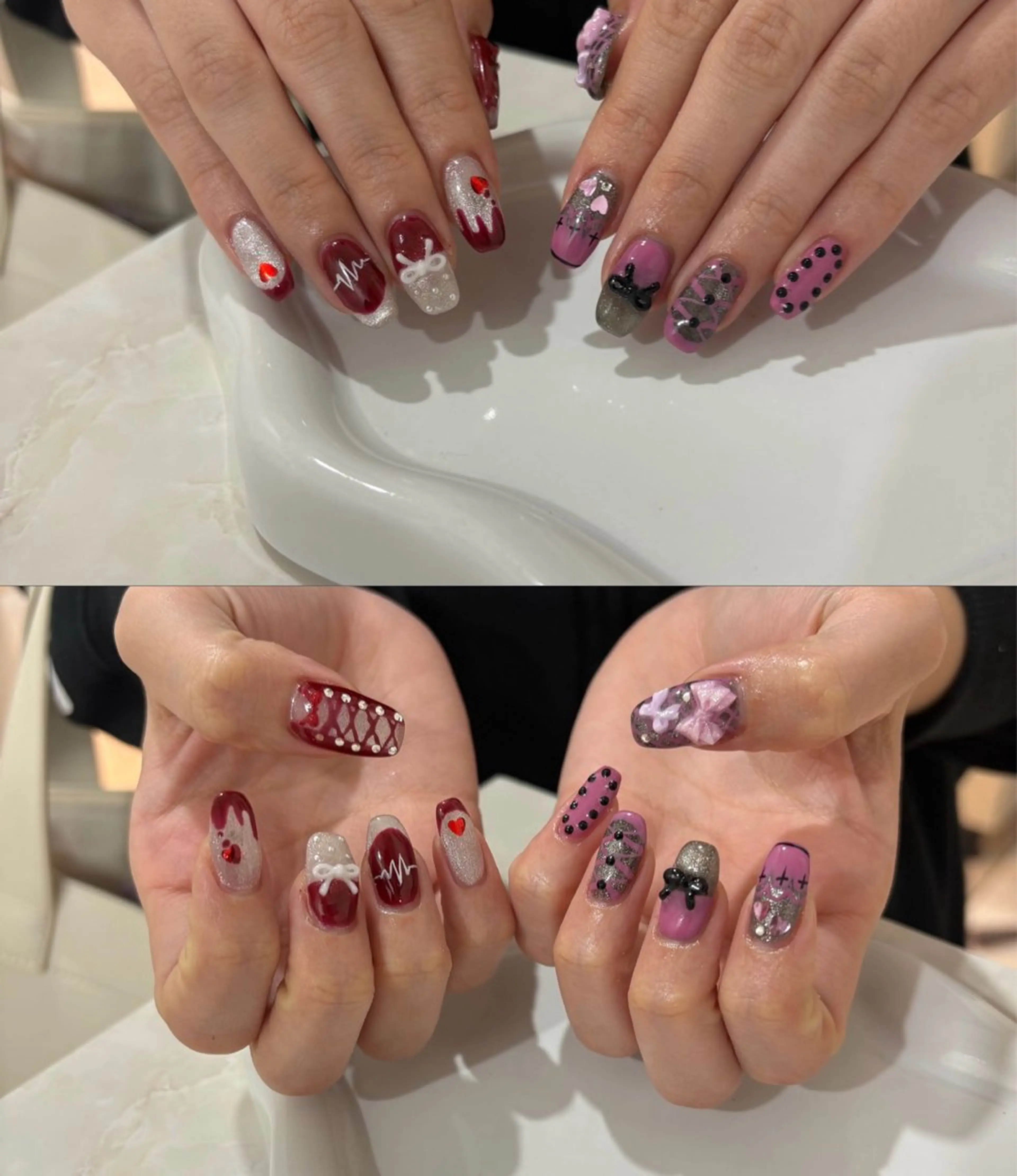 ネイル ハンドネイル ハンドケア THE BALM Noahのネイルデザイン