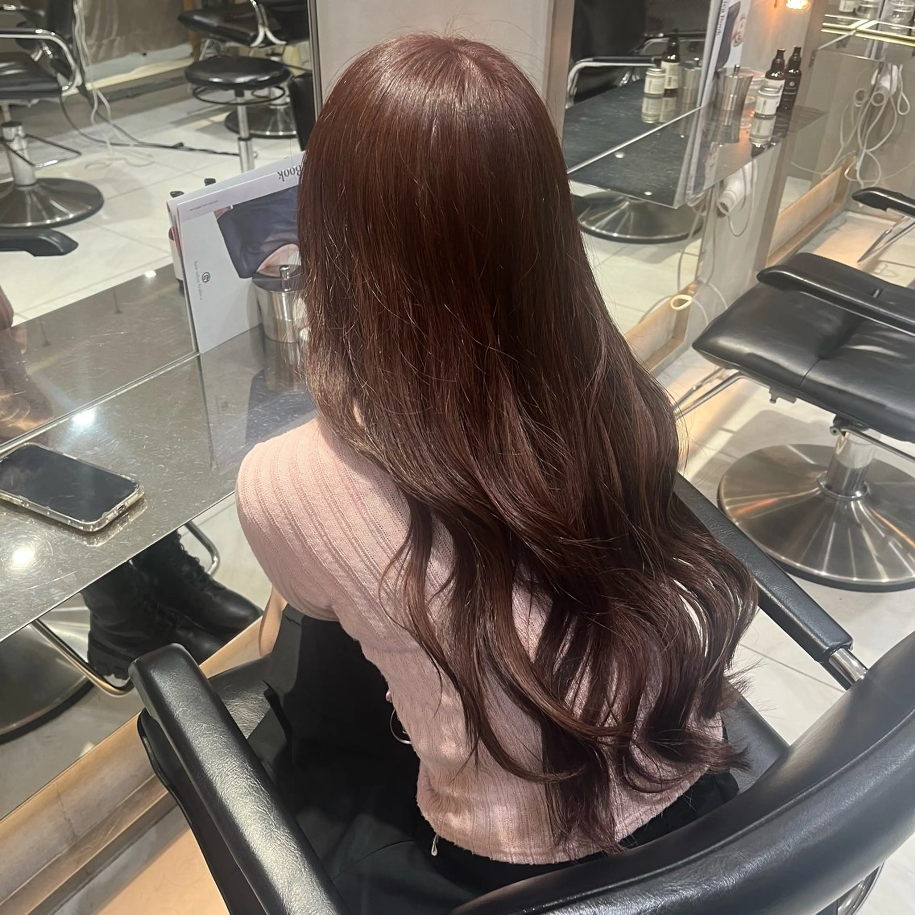 ロング カラー 艶カラー /kokona🤍のヘアスタイル