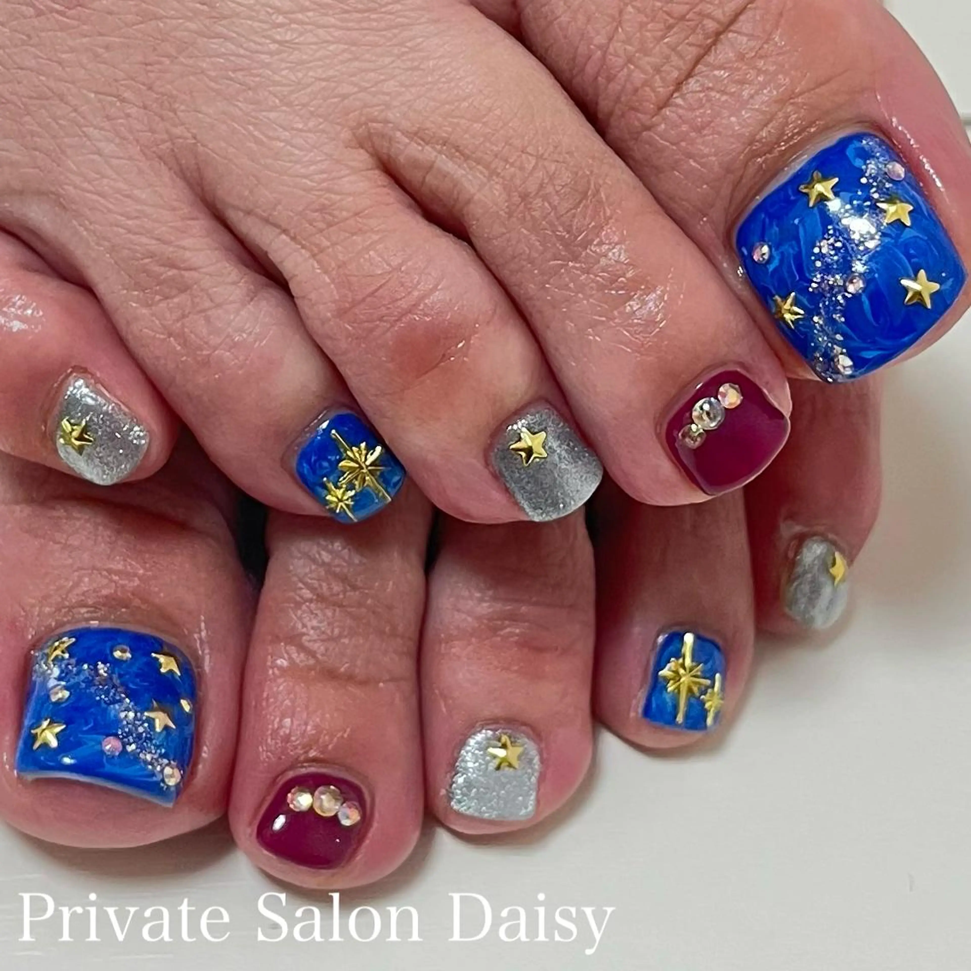 ネイル フットネイル プライベートサロン Daisyのネイルデザイン