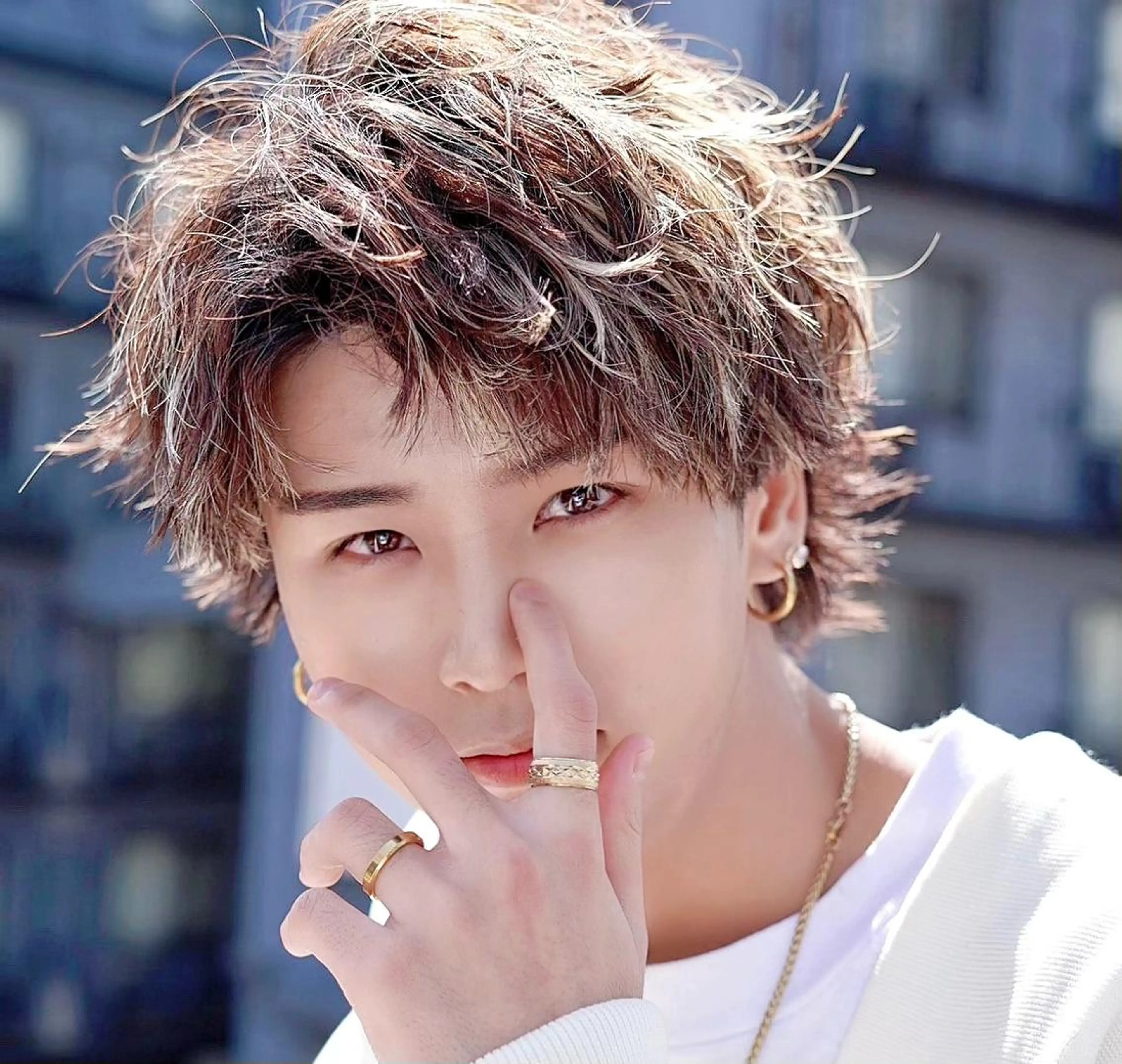 カラー パーマ メンズ トレンドパーマ‼️ NAOKI💥のヘアスタイル